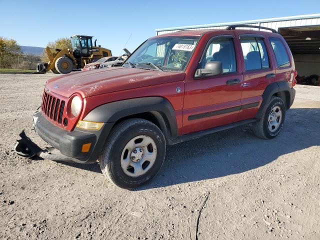 jeep liberty 2006 1j4gl48k36w104310