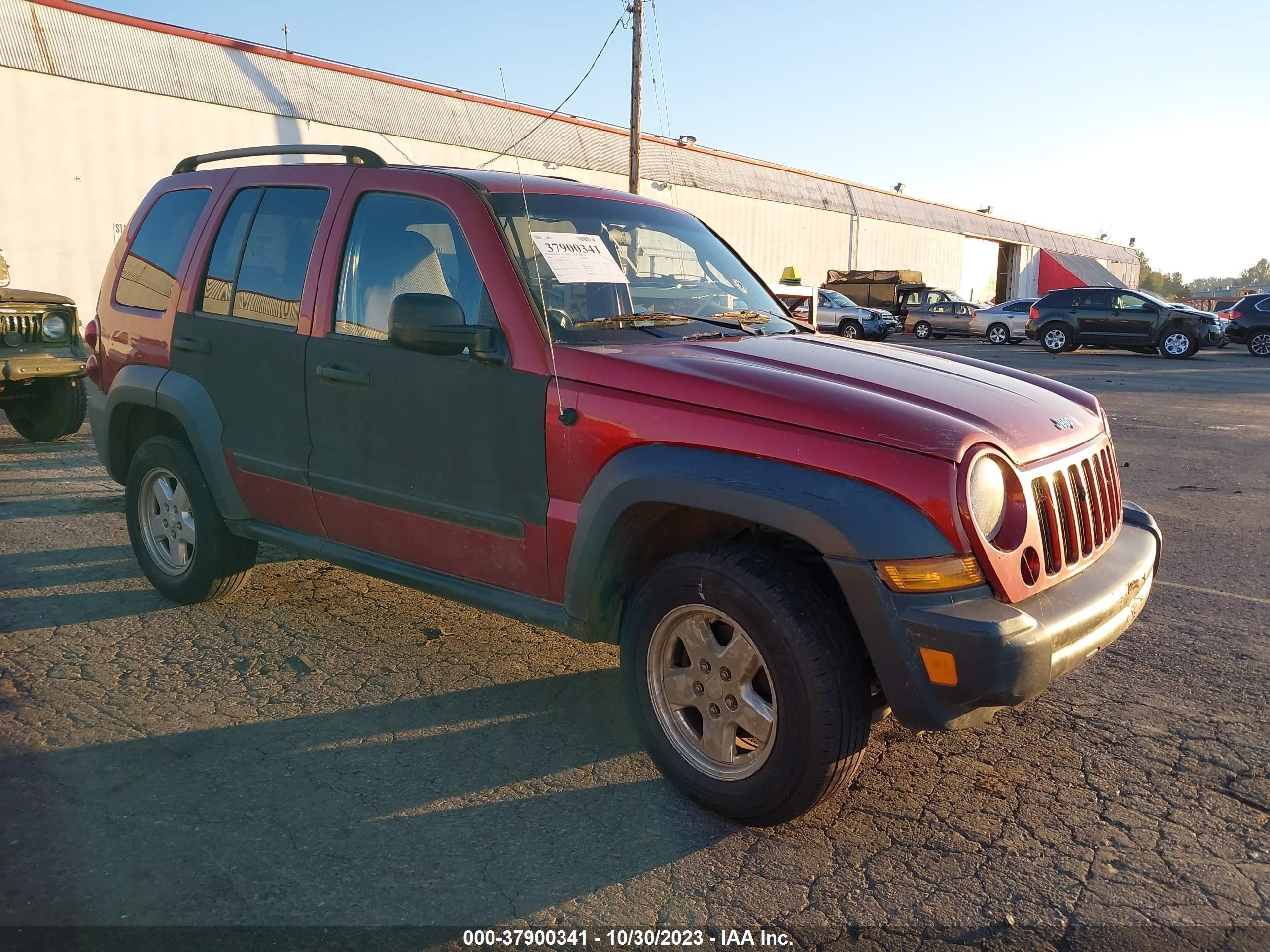 jeep liberty (north america) 2006 1j4gl48k36w192081