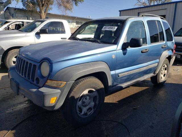 jeep liberty sp 2006 1j4gl48k36w203788