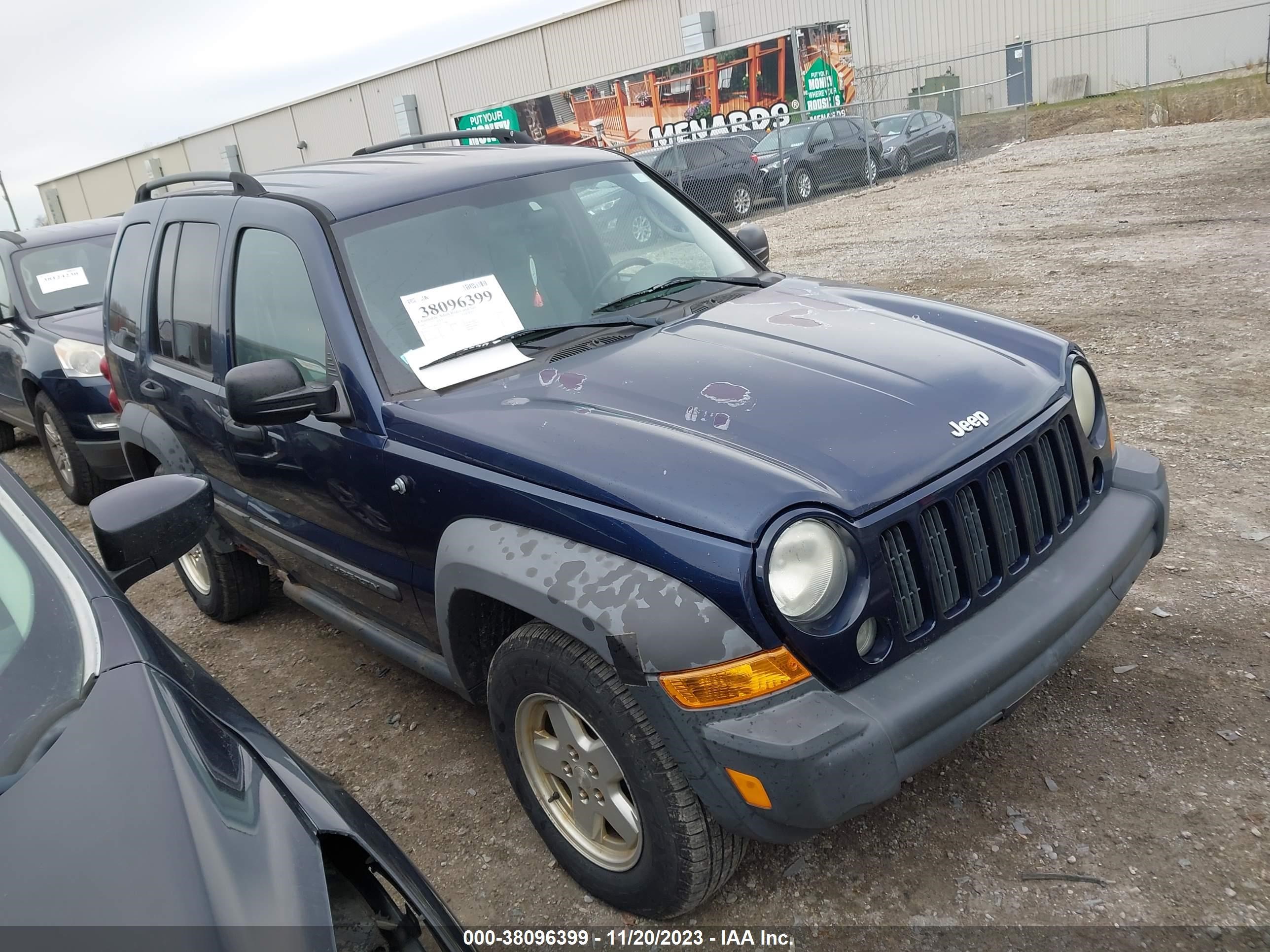 jeep liberty (north america) 2007 1j4gl48k37w572488