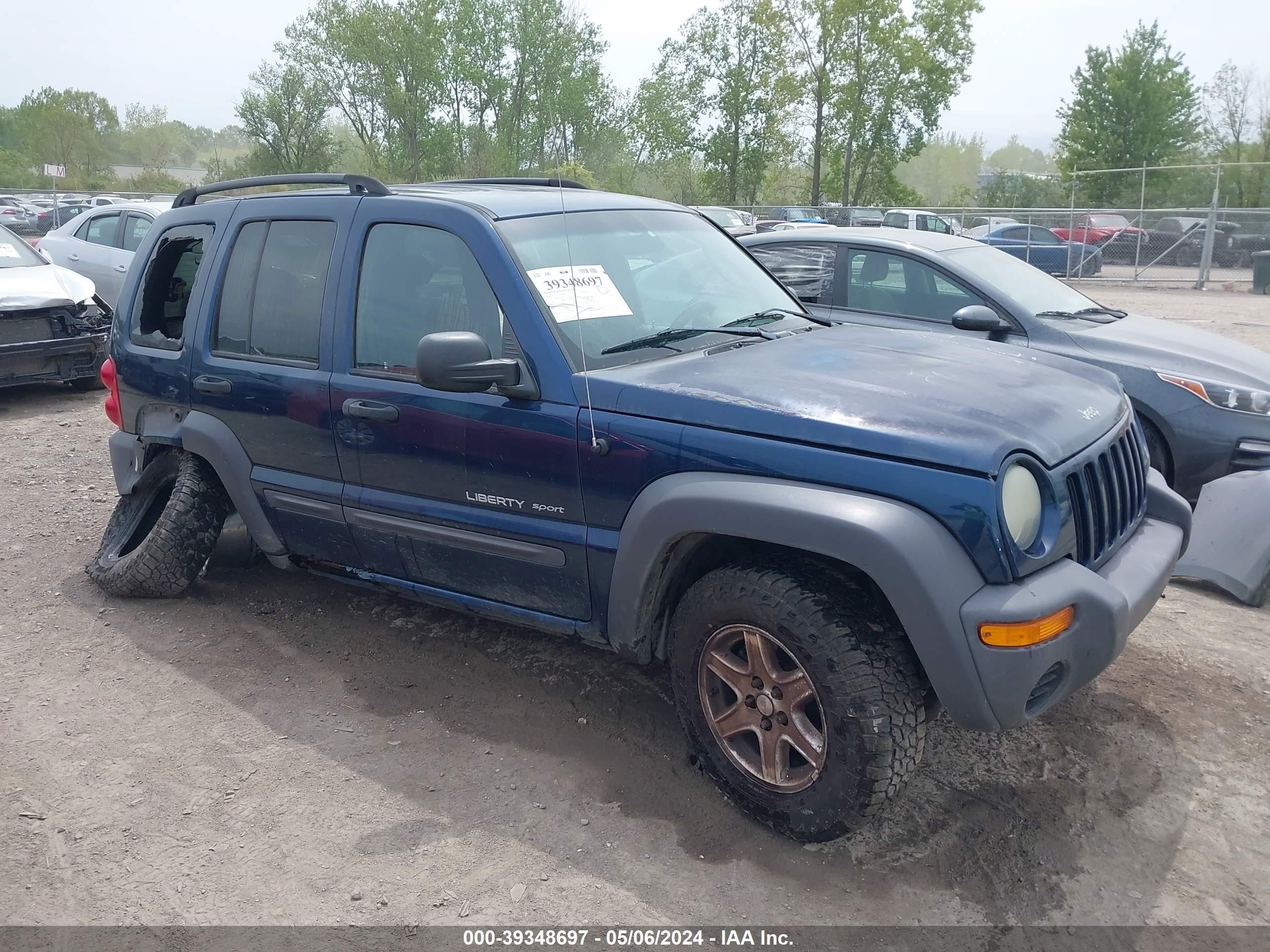 jeep liberty (north america) 2003 1j4gl48k43w617061