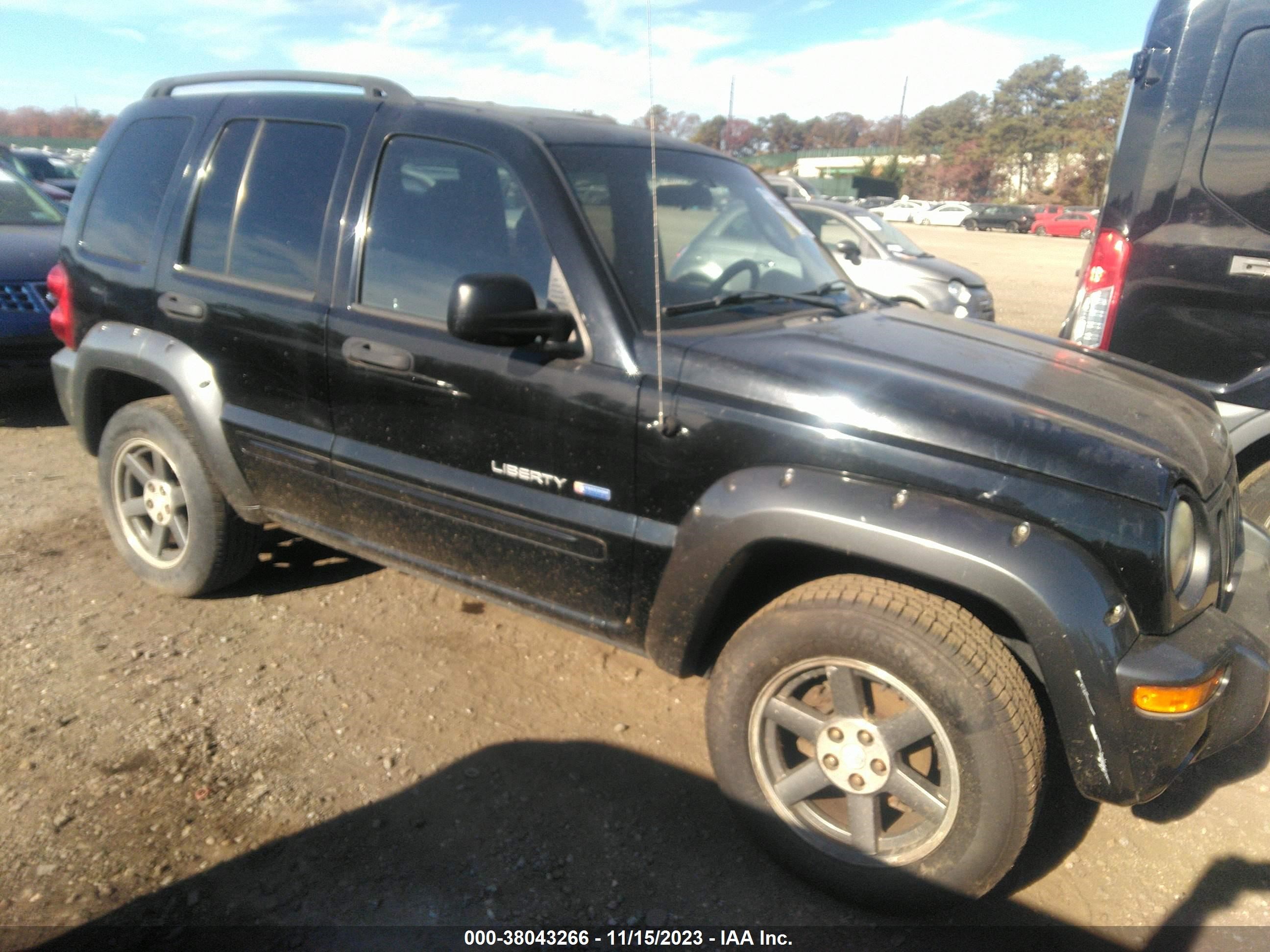 jeep liberty (north america) 2003 1j4gl48k43w663652