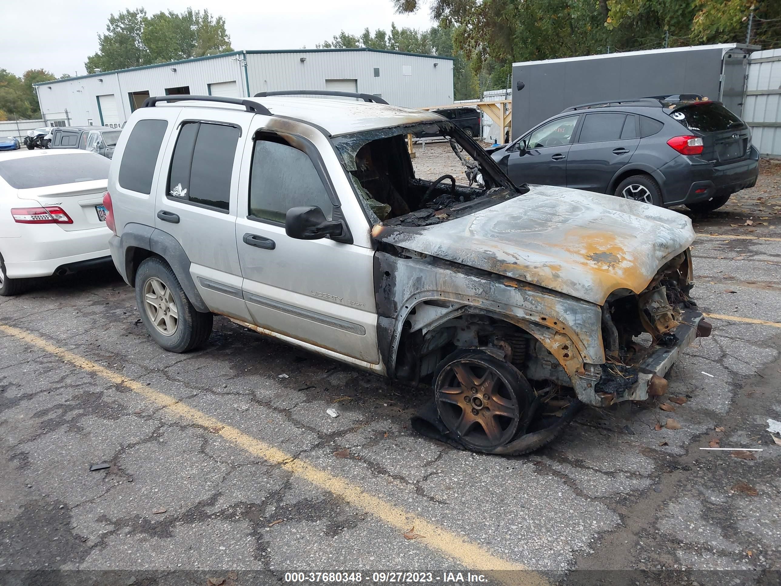 jeep liberty (north america) 2003 1j4gl48k43w698160