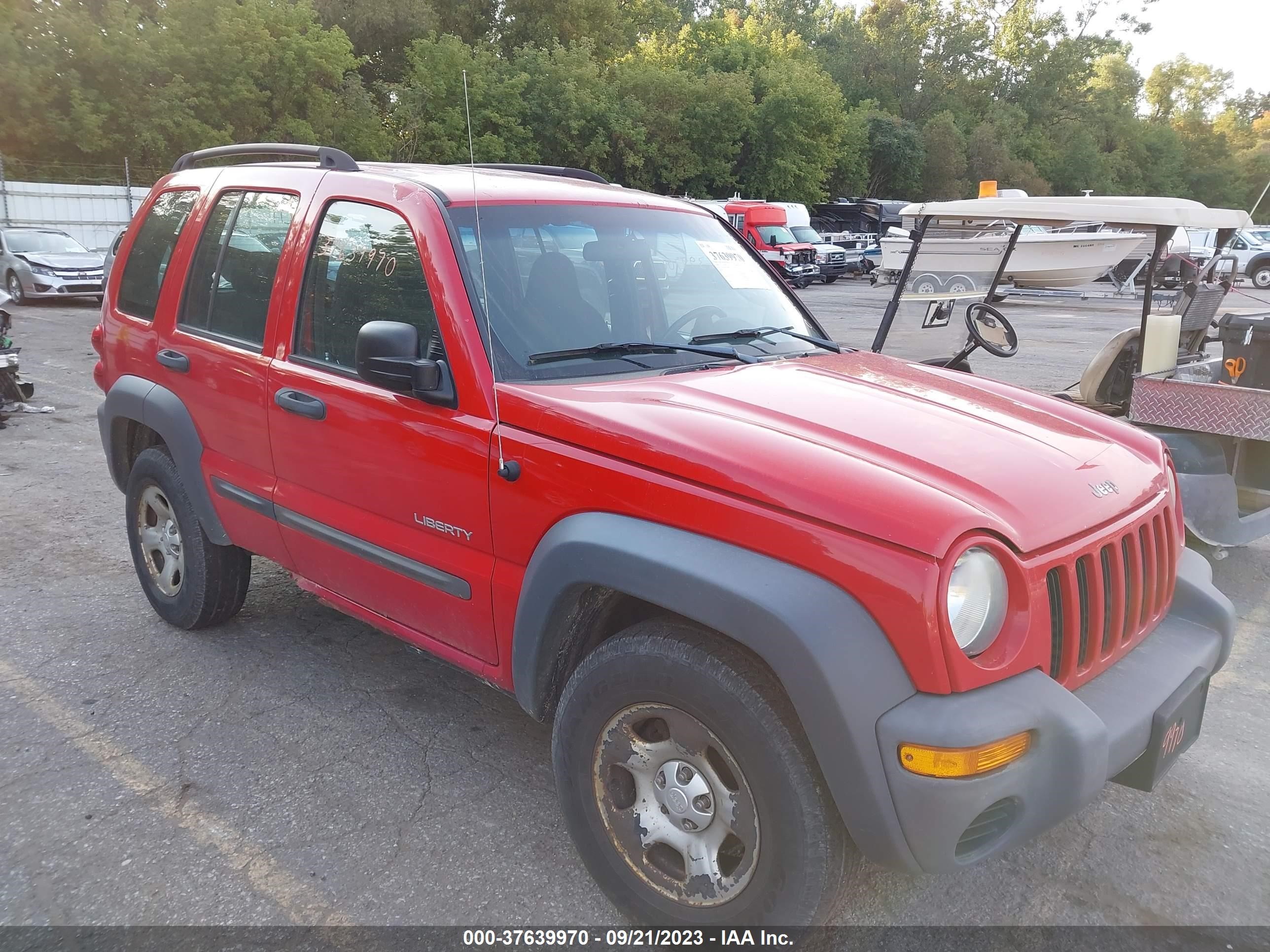 jeep liberty (north america) 2004 1j4gl48k44w184598