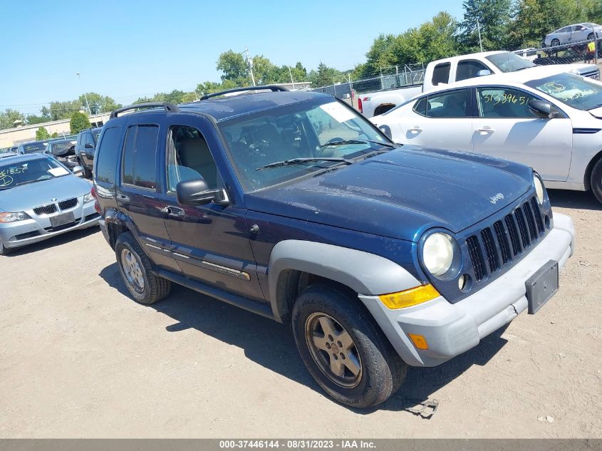 jeep liberty (north america) 2005 1j4gl48k45w516721