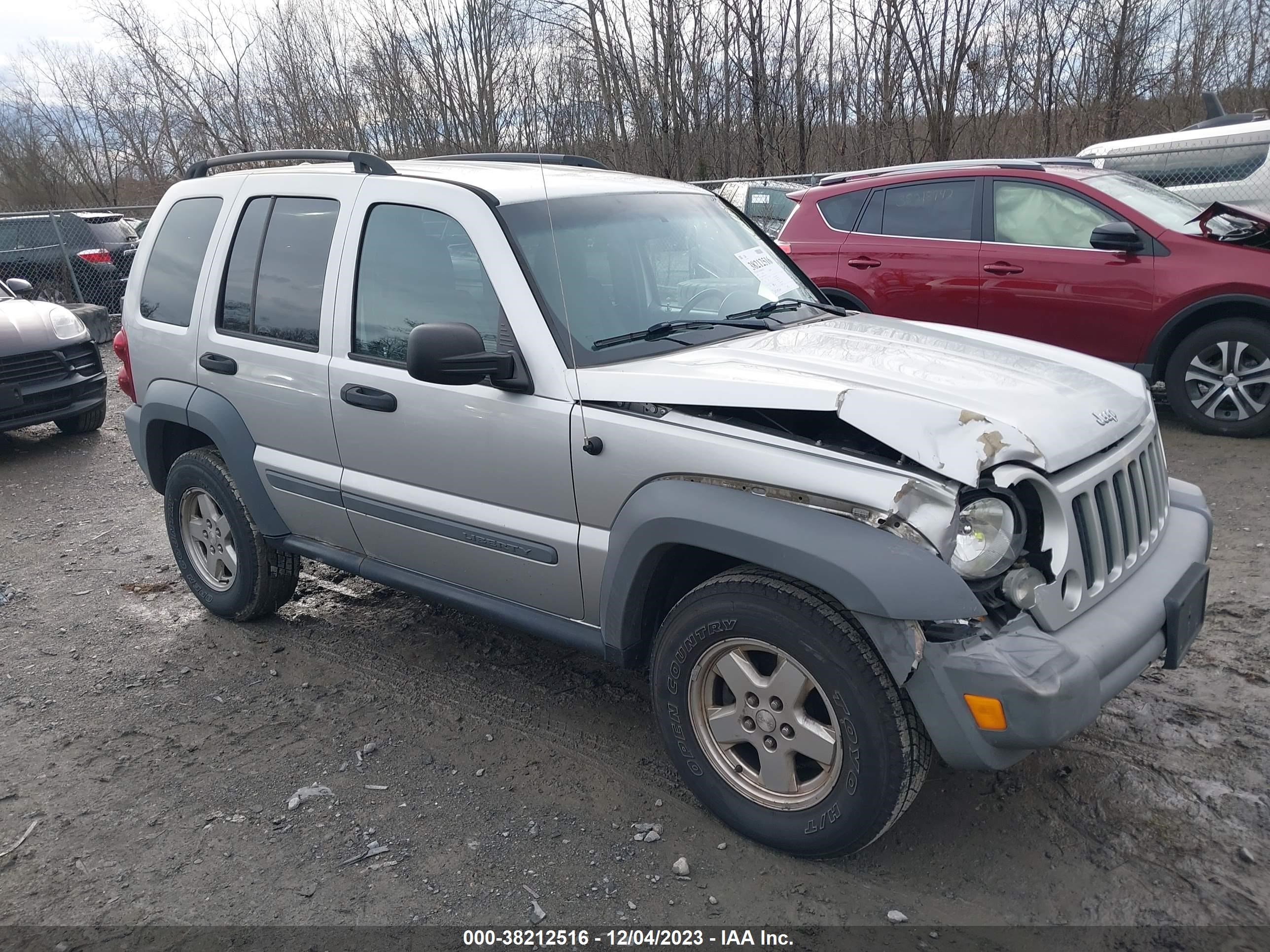 jeep liberty (north america) 2005 1j4gl48k45w716420