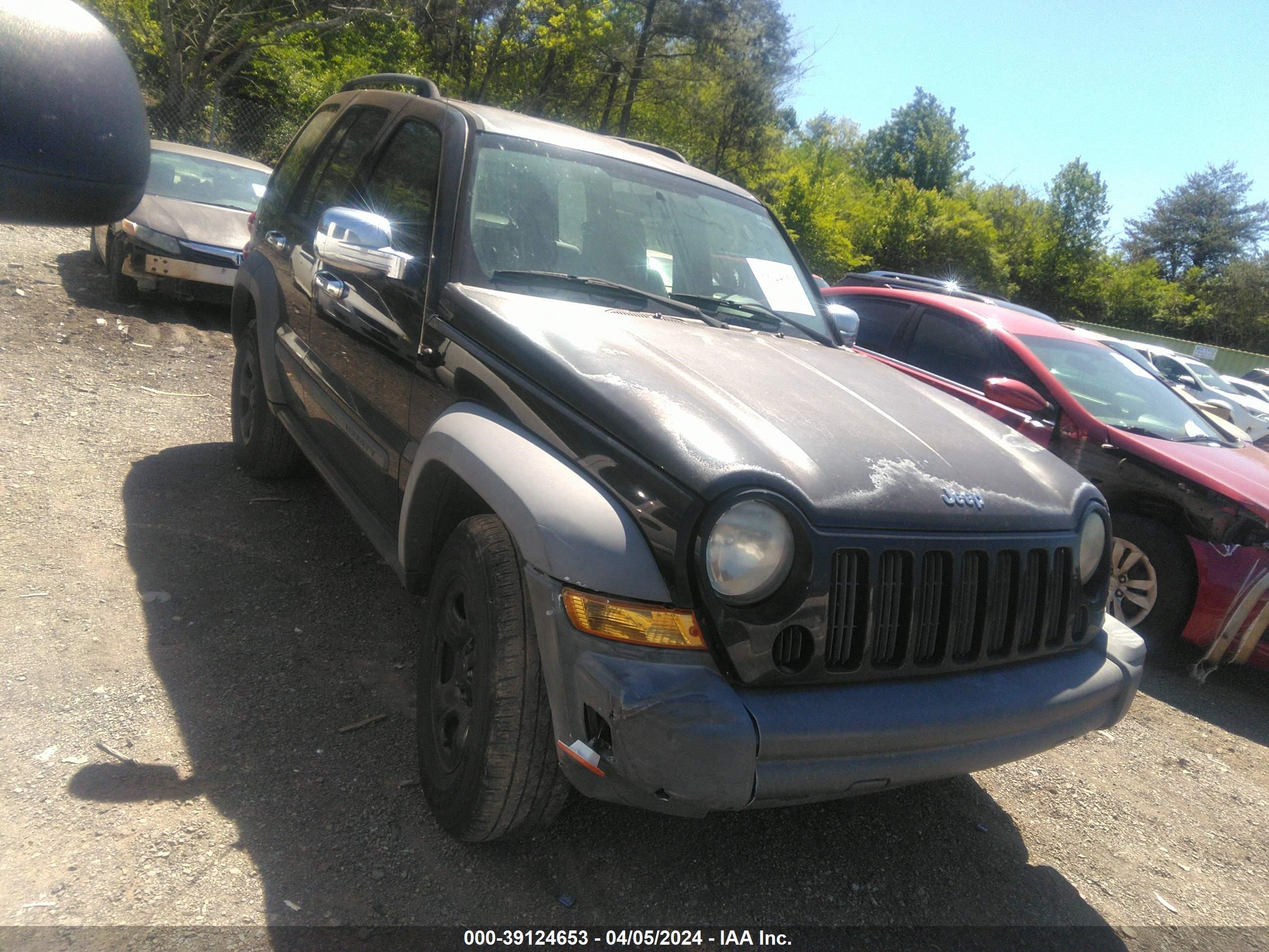 jeep liberty (north america) 2007 1j4gl48k67w523916