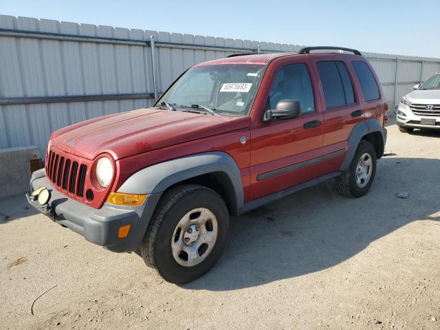 jeep liberty sp 2007 1j4gl48k67w646714