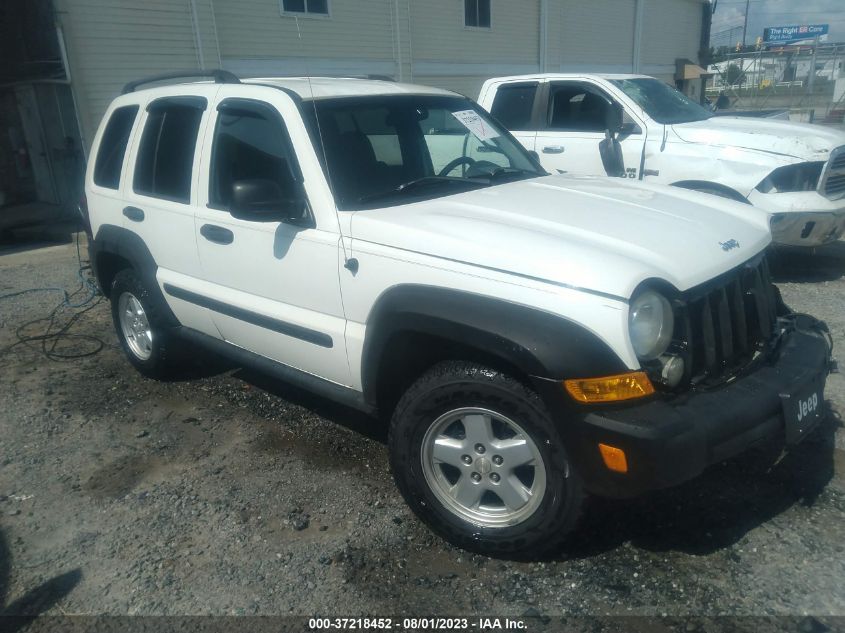 jeep liberty (north america) 2007 1j4gl48k67w721203