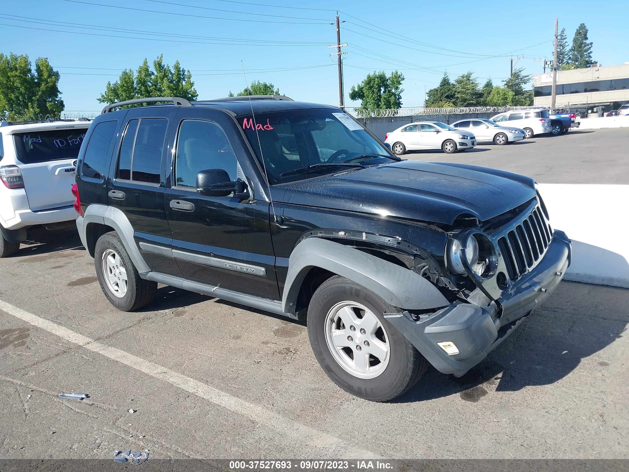 jeep liberty (north america) 2006 1j4gl48k76w179317