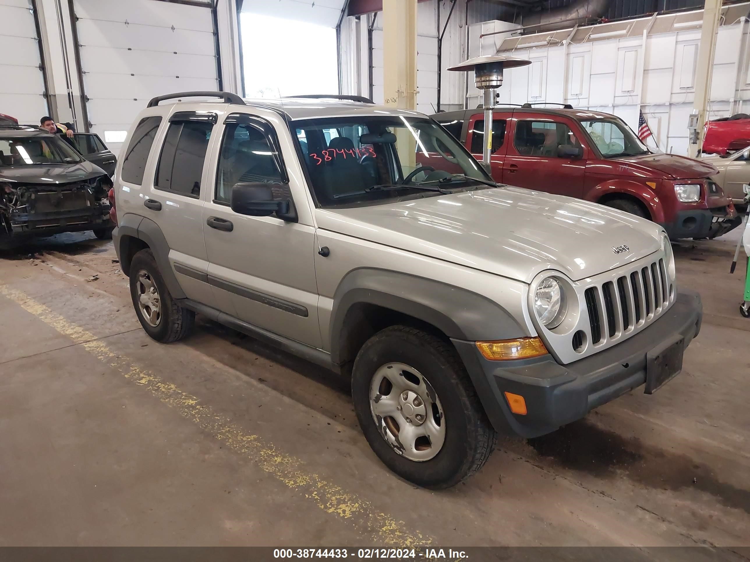 jeep liberty (north america) 2006 1j4gl48k76w269714