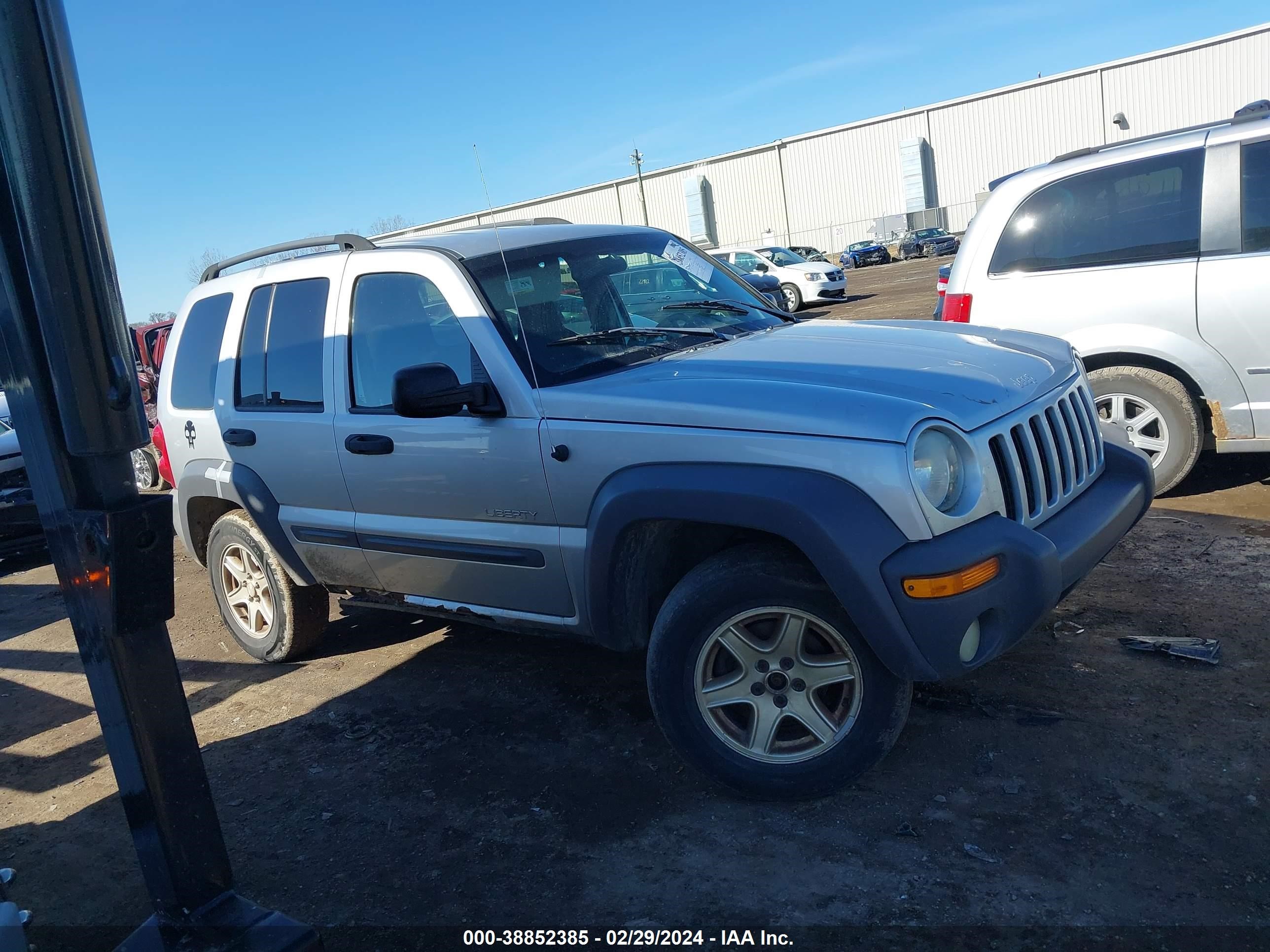 jeep liberty (north america) 2004 1j4gl48k84w176391