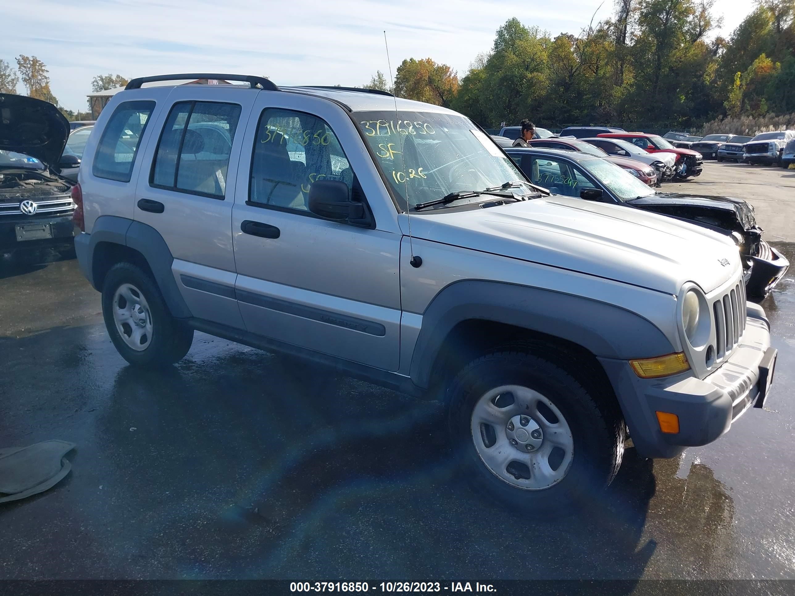 jeep liberty (north america) 2006 1j4gl48k86w103301