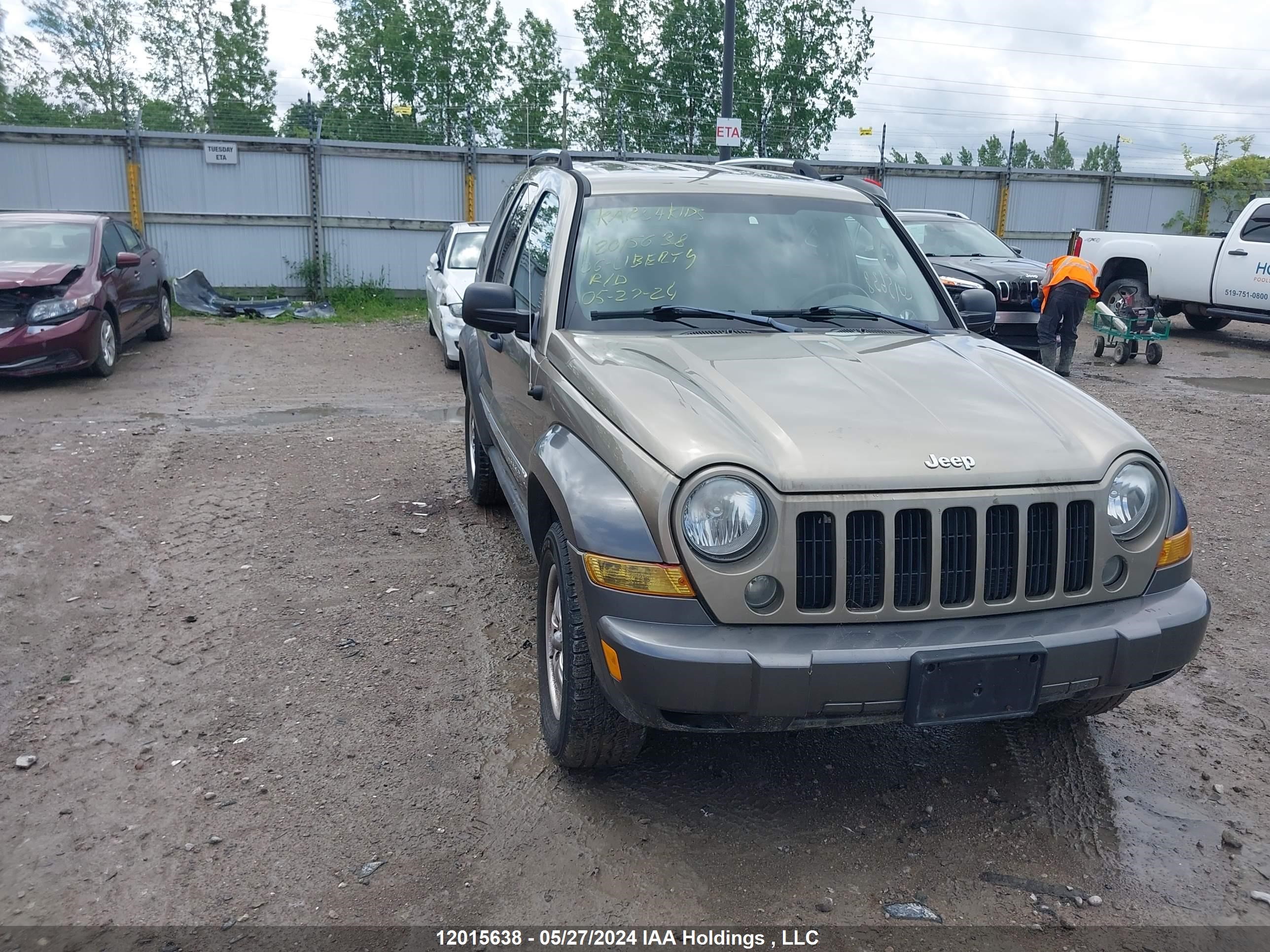 jeep liberty (north america) 2006 1j4gl48k86w177236