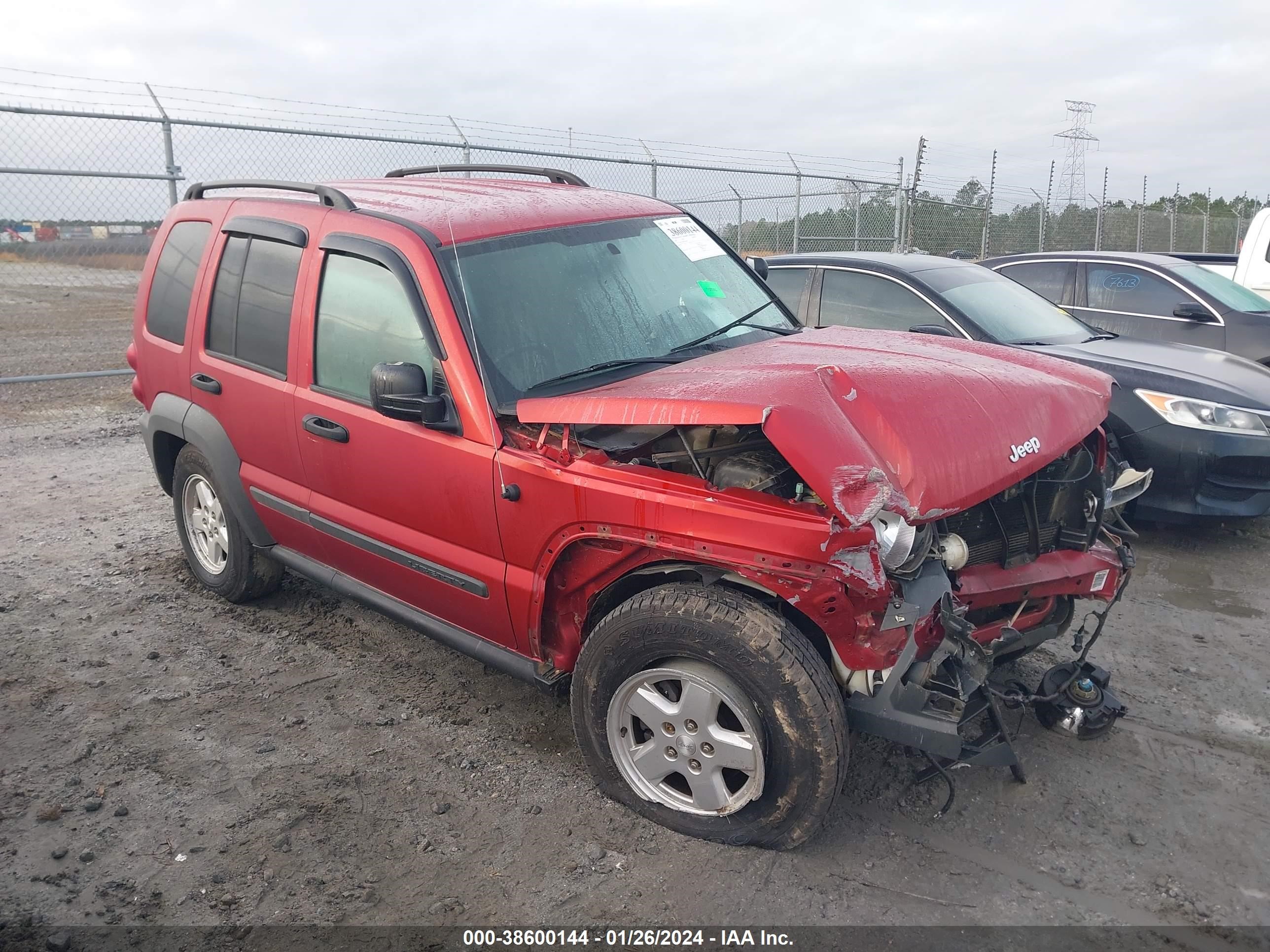 jeep liberty (north america) 2007 1j4gl48k87w510309