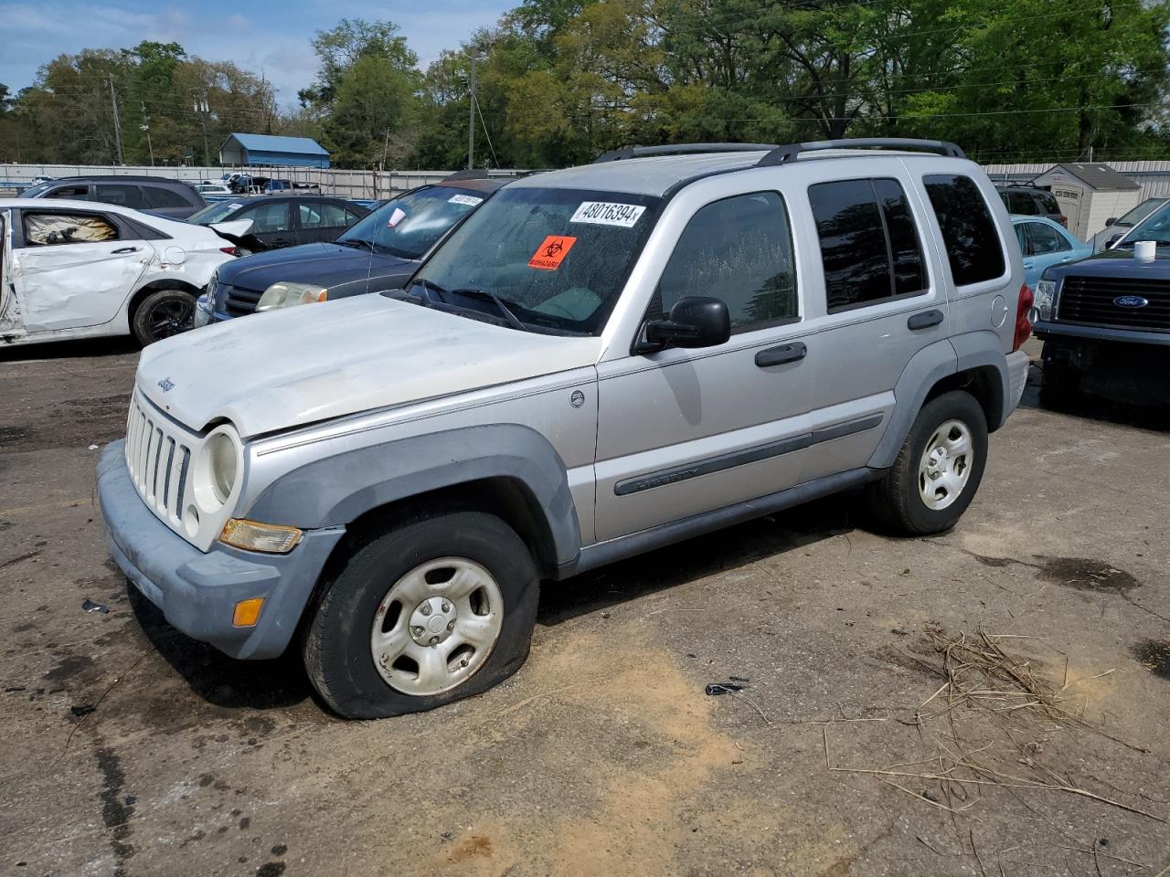 jeep liberty (north america) 2007 1j4gl48k87w522234