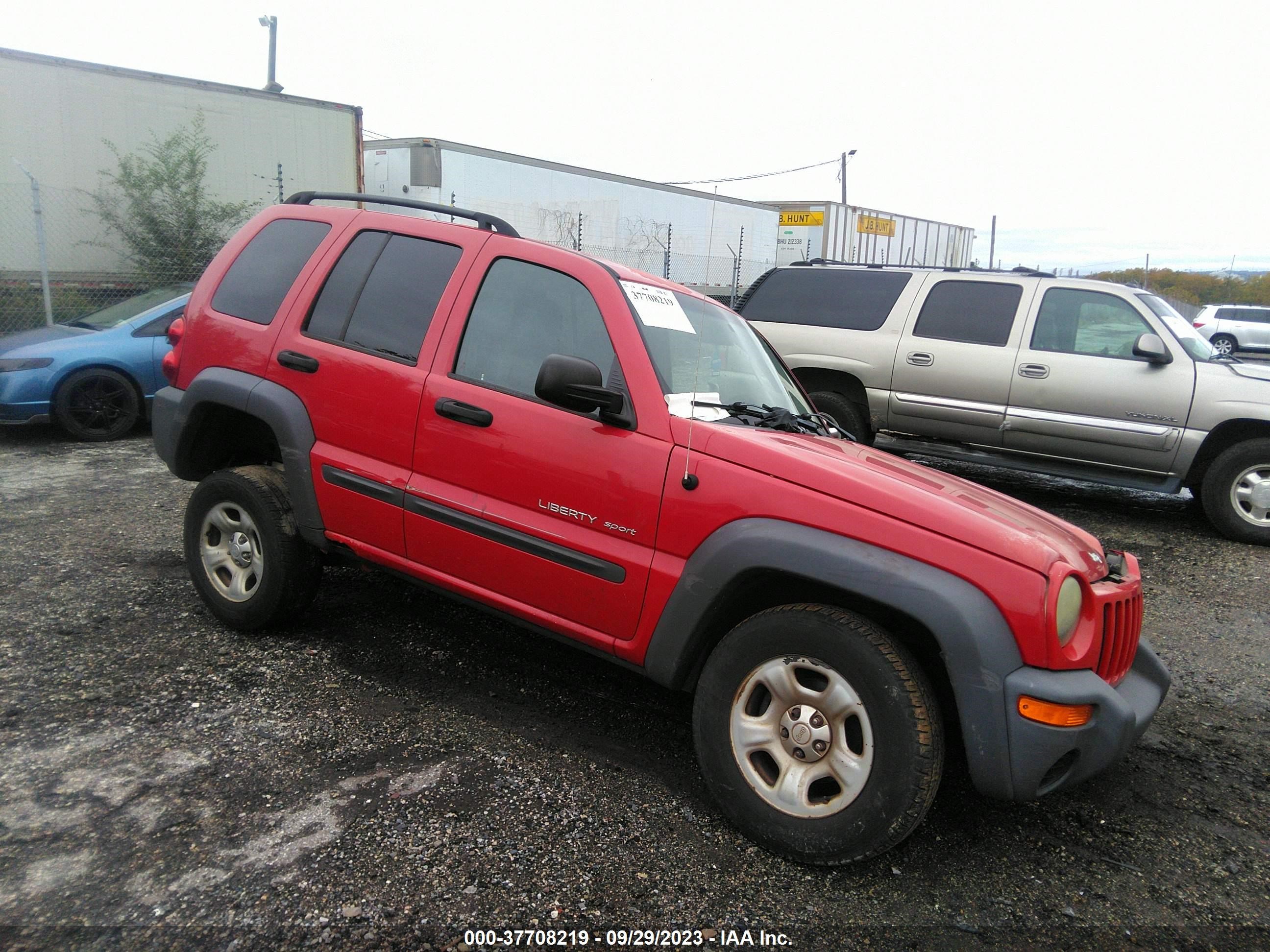 jeep liberty (north america) 2003 1j4gl48k93w671987