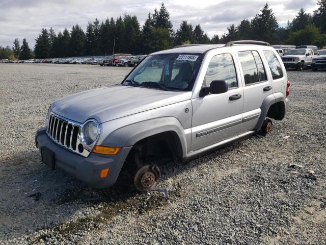 jeep liberty sp 2005 1j4gl48k95w506945