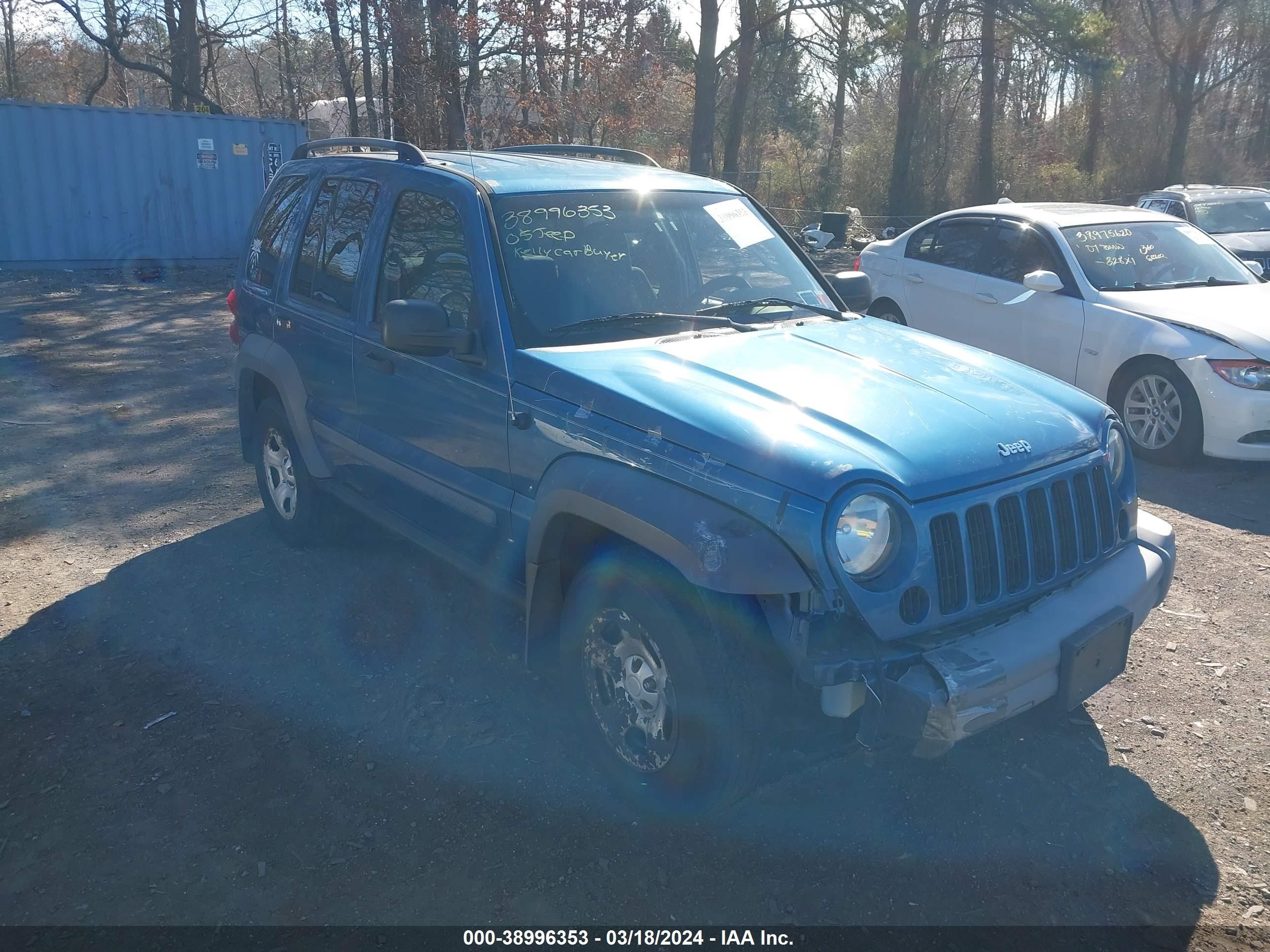 jeep liberty (north america) 2005 1j4gl48k95w570290