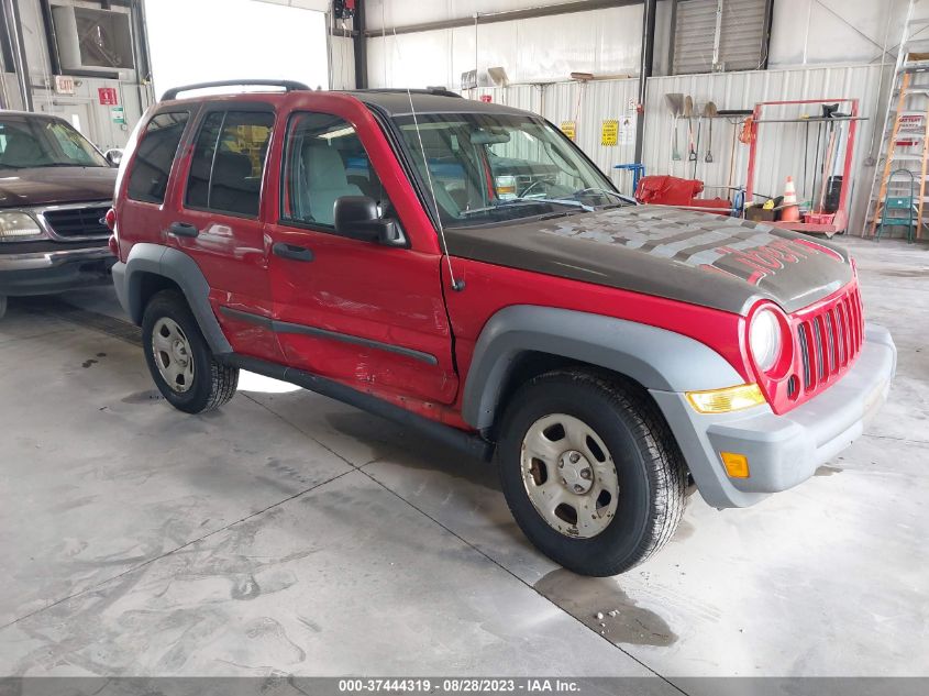 jeep liberty (north america) 2005 1j4gl48k95w616751