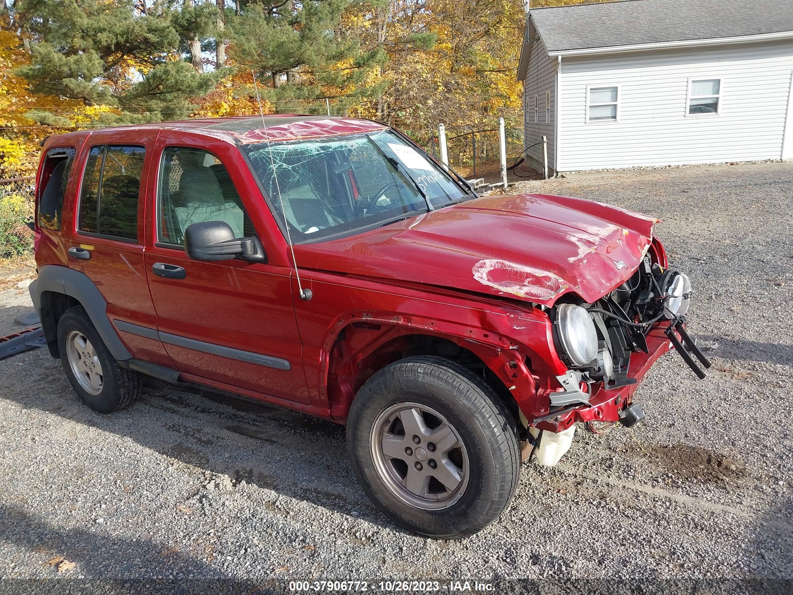 jeep liberty (north america) 2005 1j4gl48k95w676674