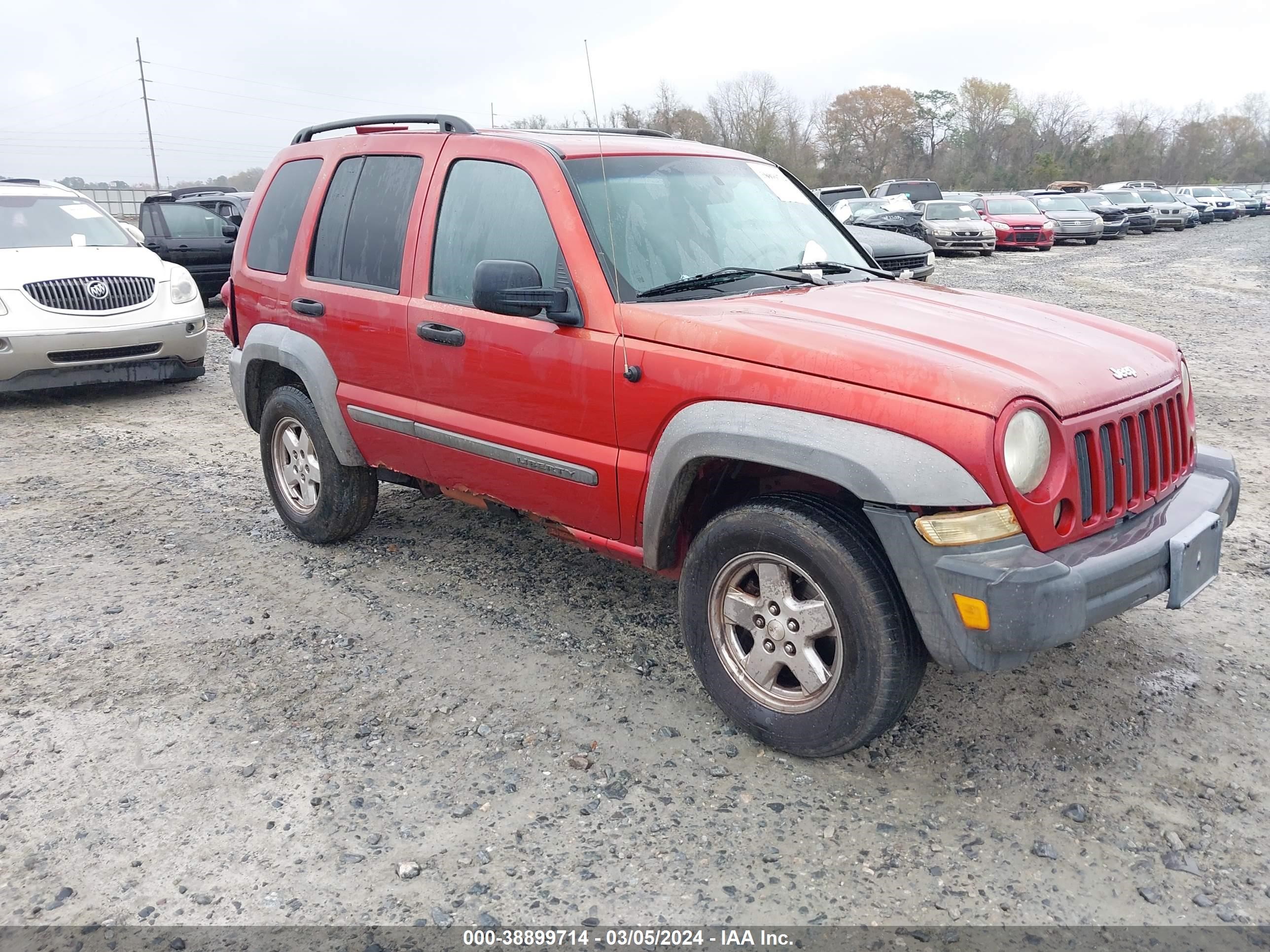 jeep liberty (north america) 2007 1j4gl48k97w574956