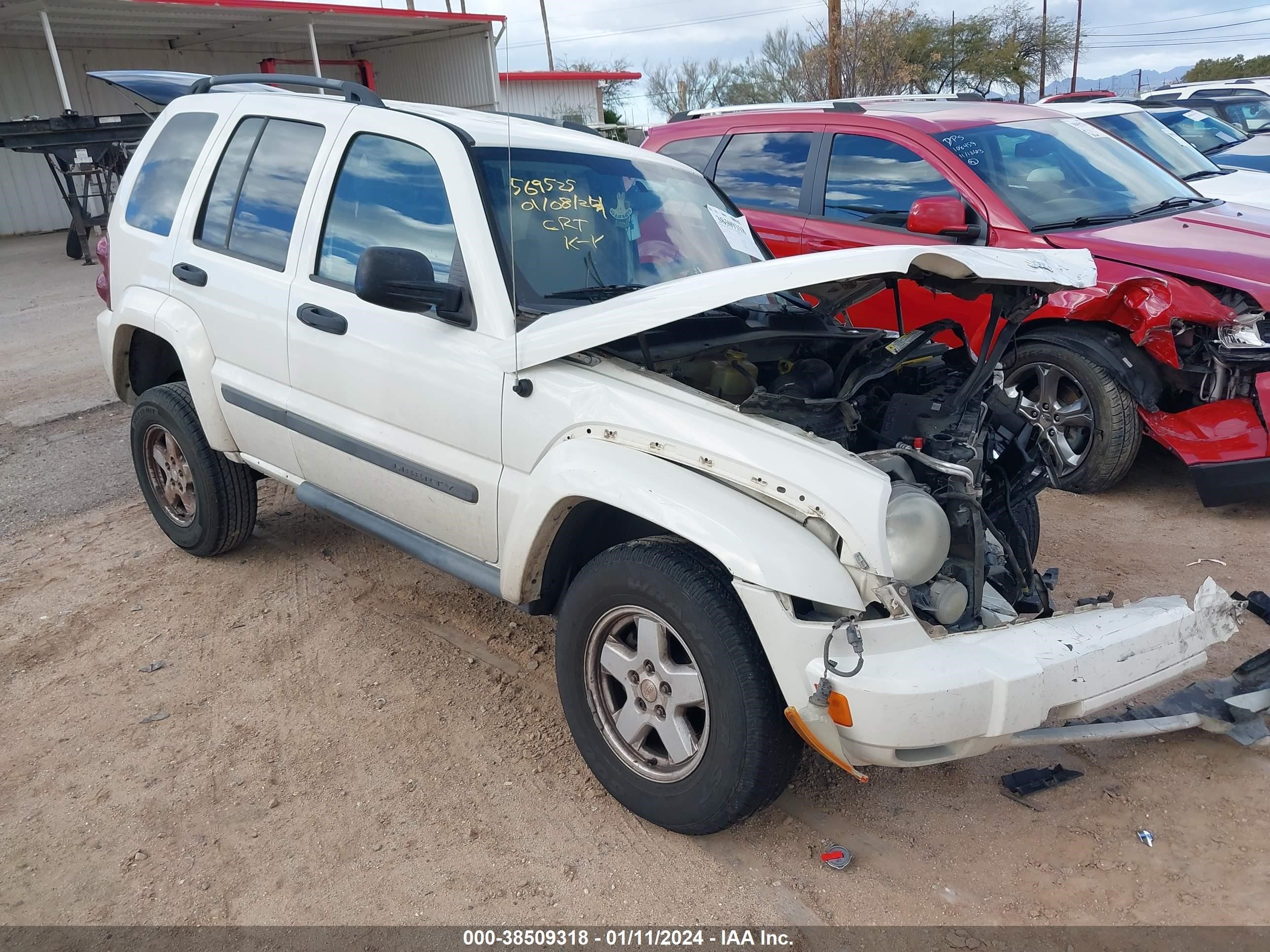 jeep liberty (north america) 2007 1j4gl48kx7w703576