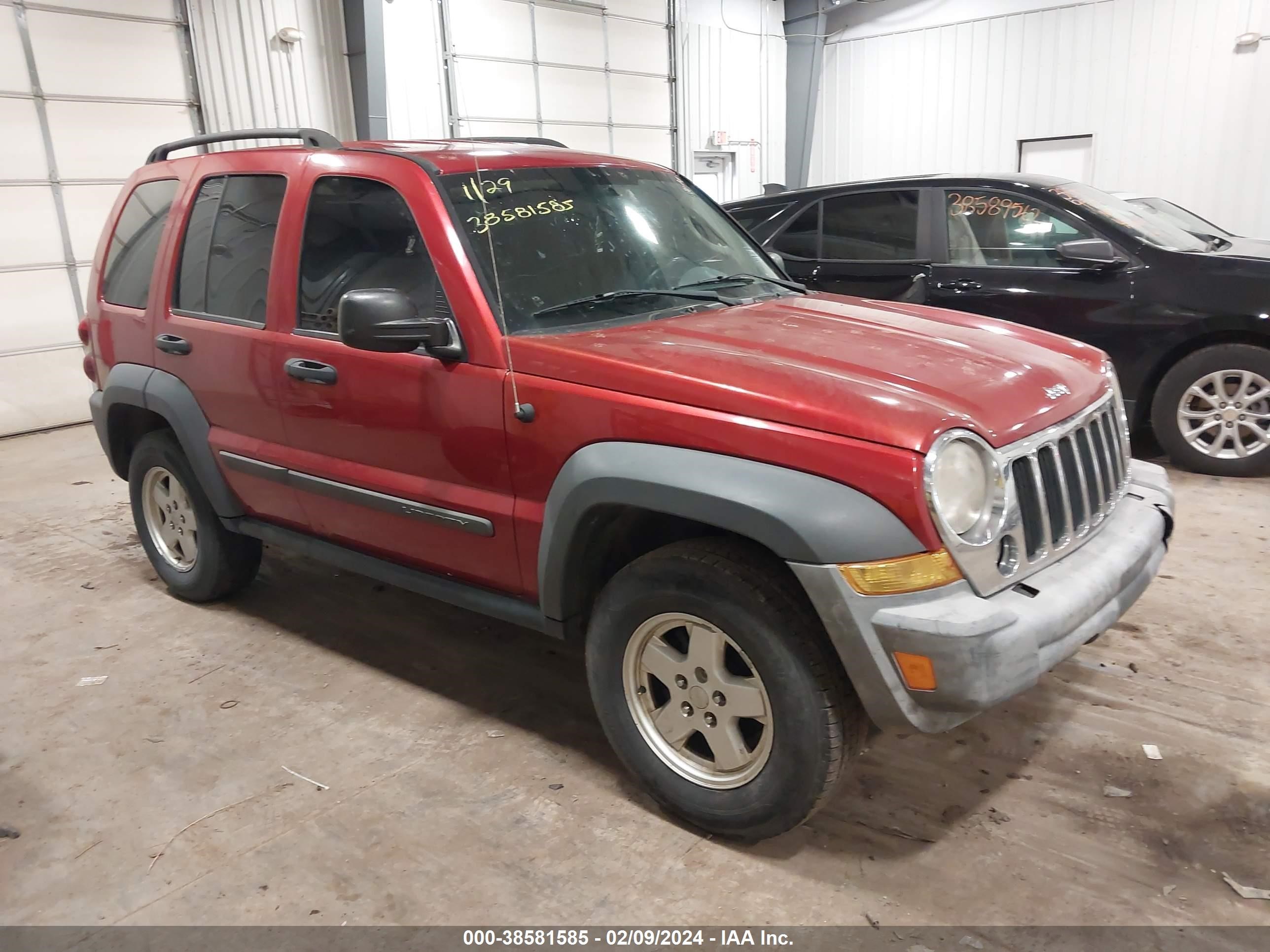 jeep liberty (north america) 2007 1j4gl48kx7w712746