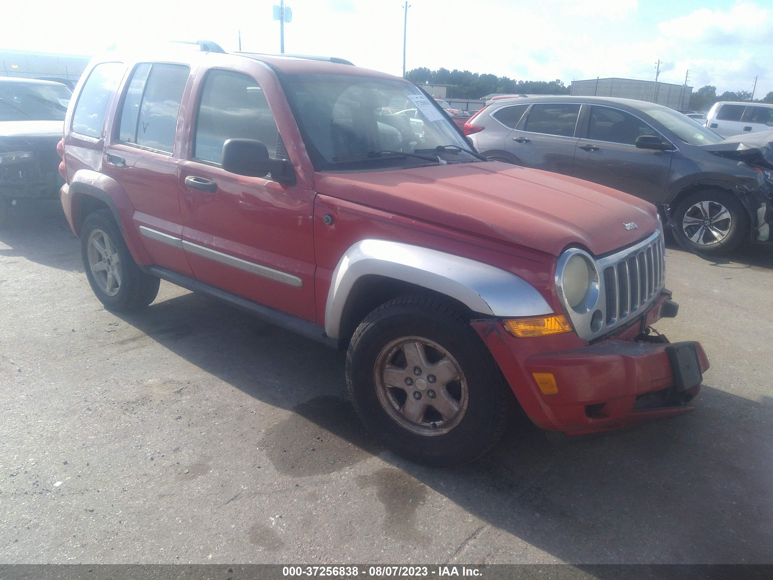 jeep liberty (north america) 2005 1j4gl58k25w544586