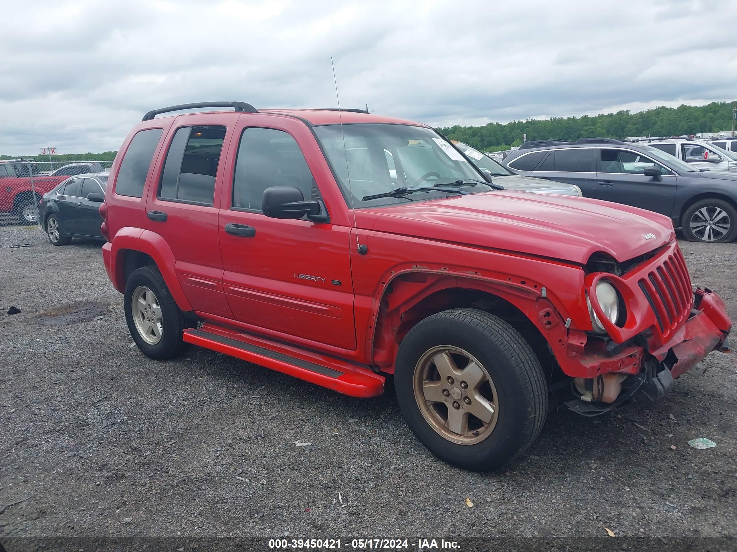 jeep liberty (north america) 2003 1j4gl58k53w554476