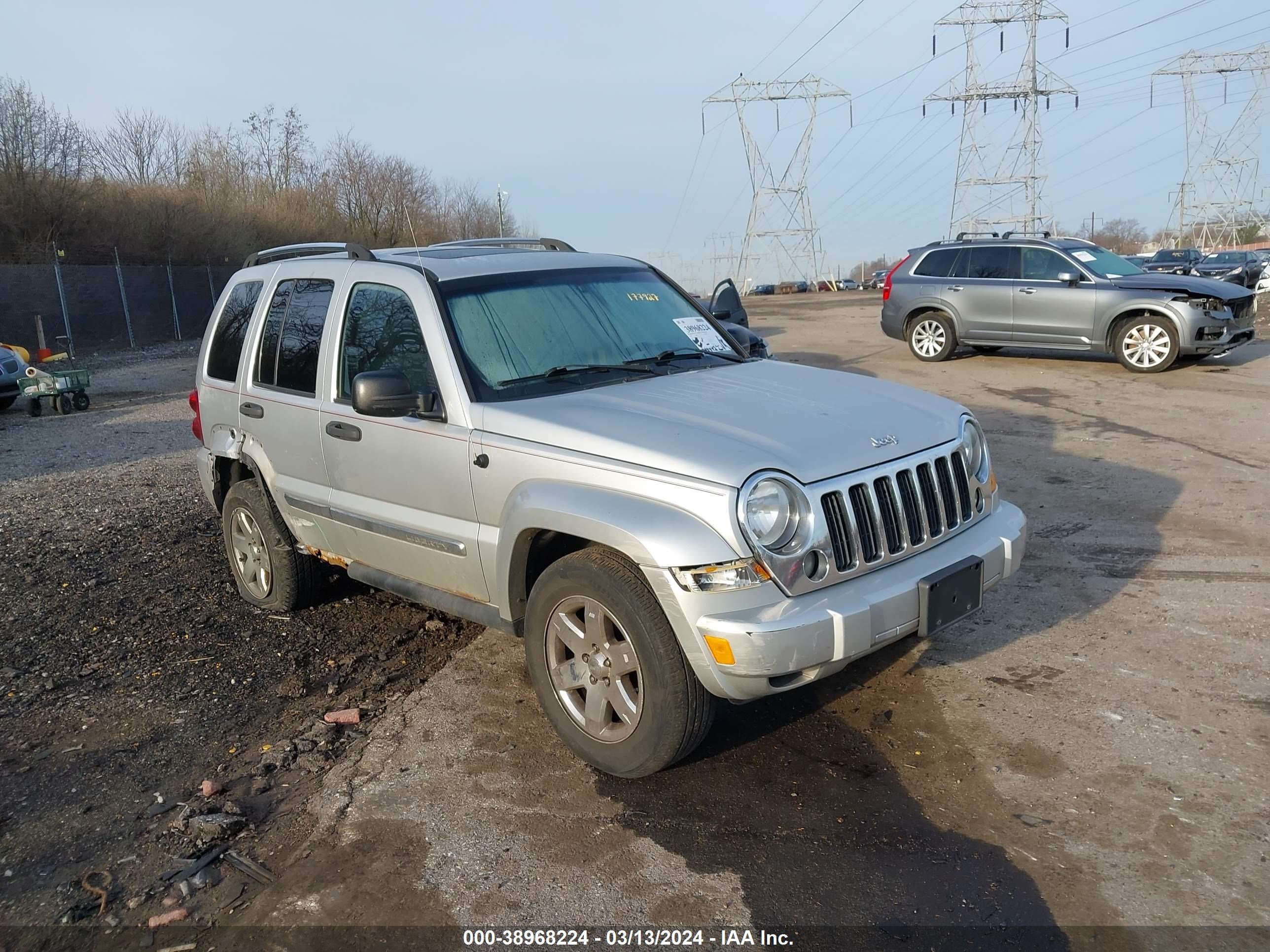 jeep liberty (north america) 2006 1j4gl58k56w177927