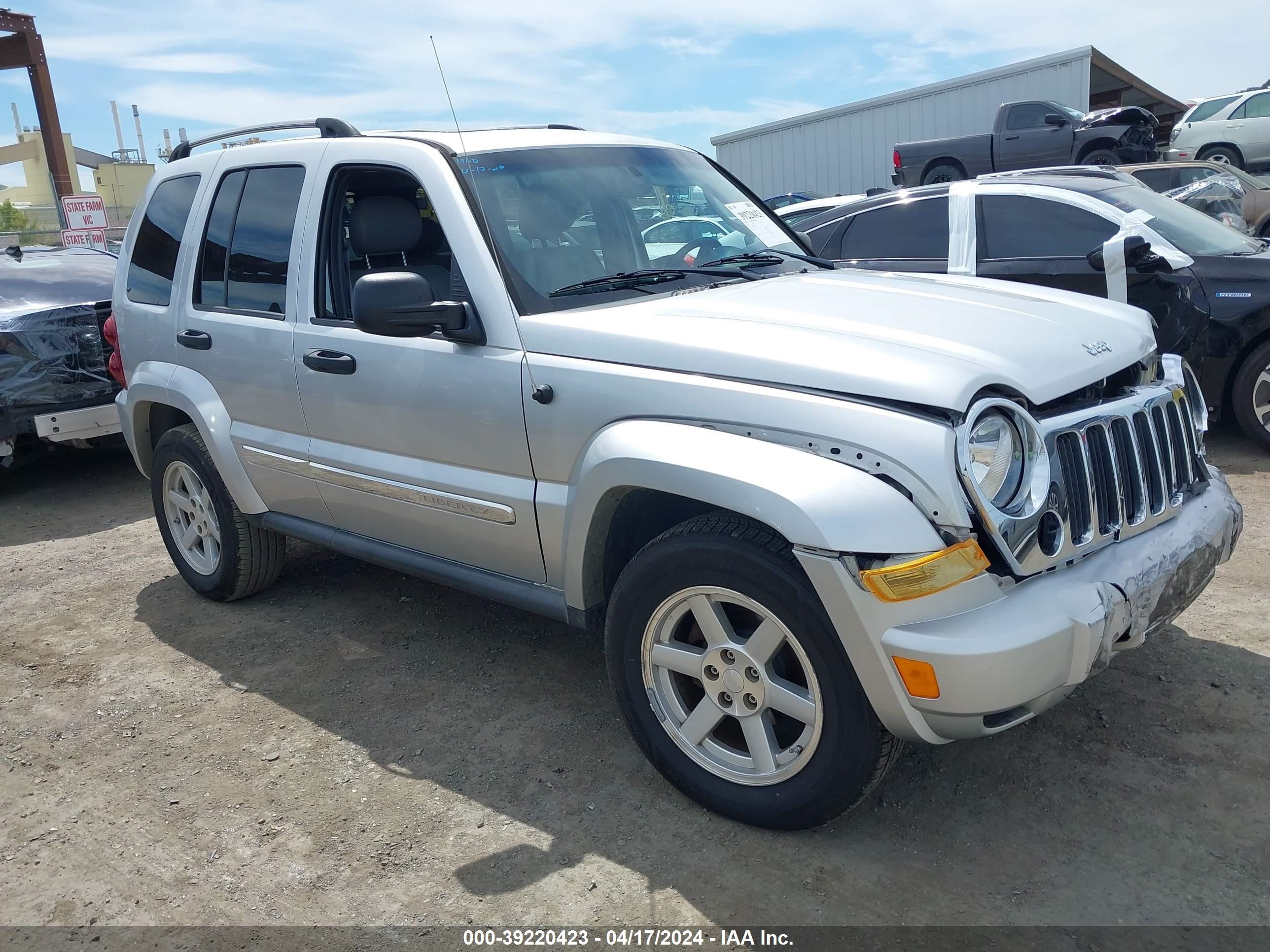 jeep liberty (north america) 2007 1j4gl58k57w695411