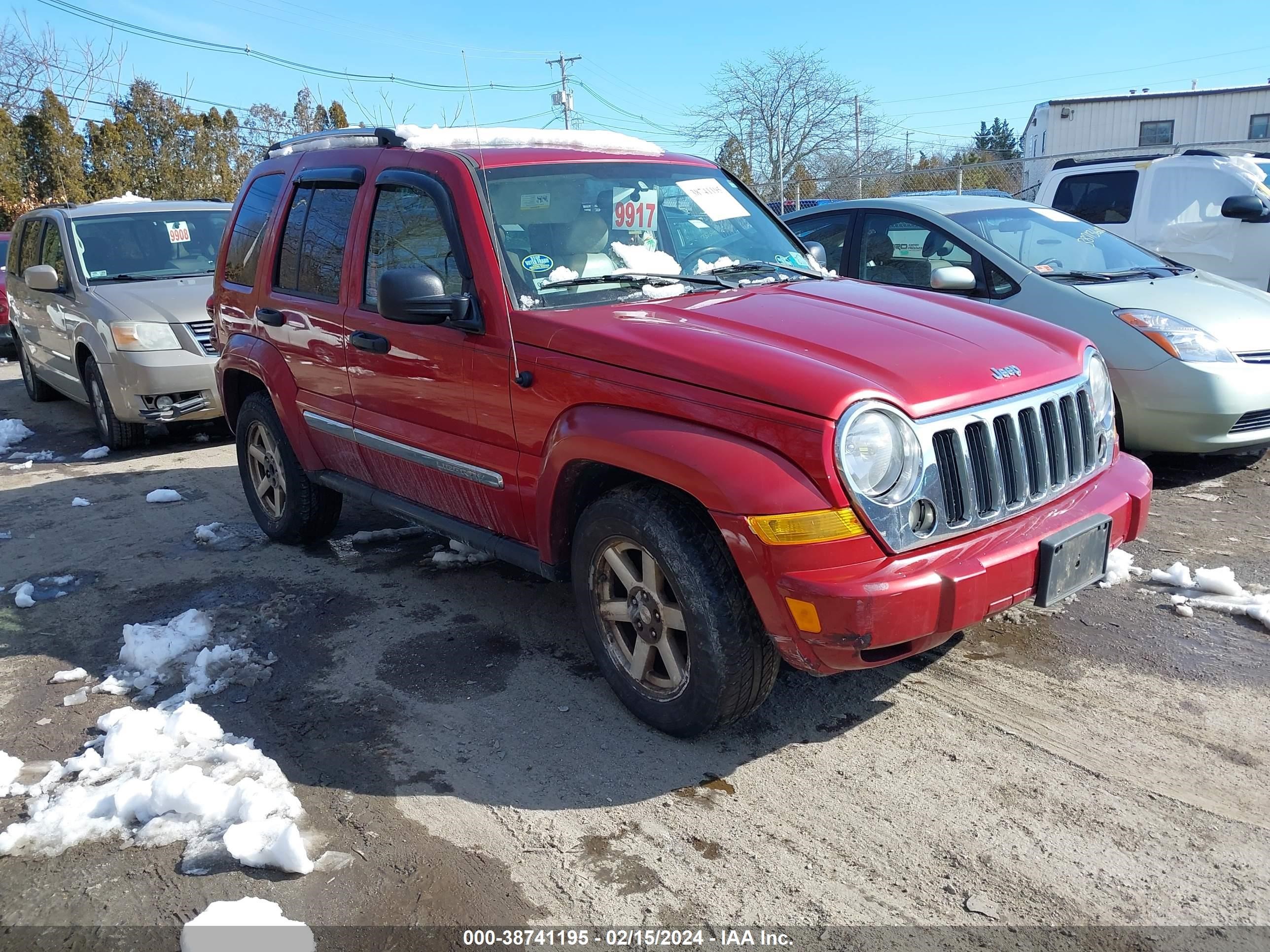 jeep liberty (north america) 2005 1j4gl58k65w705859