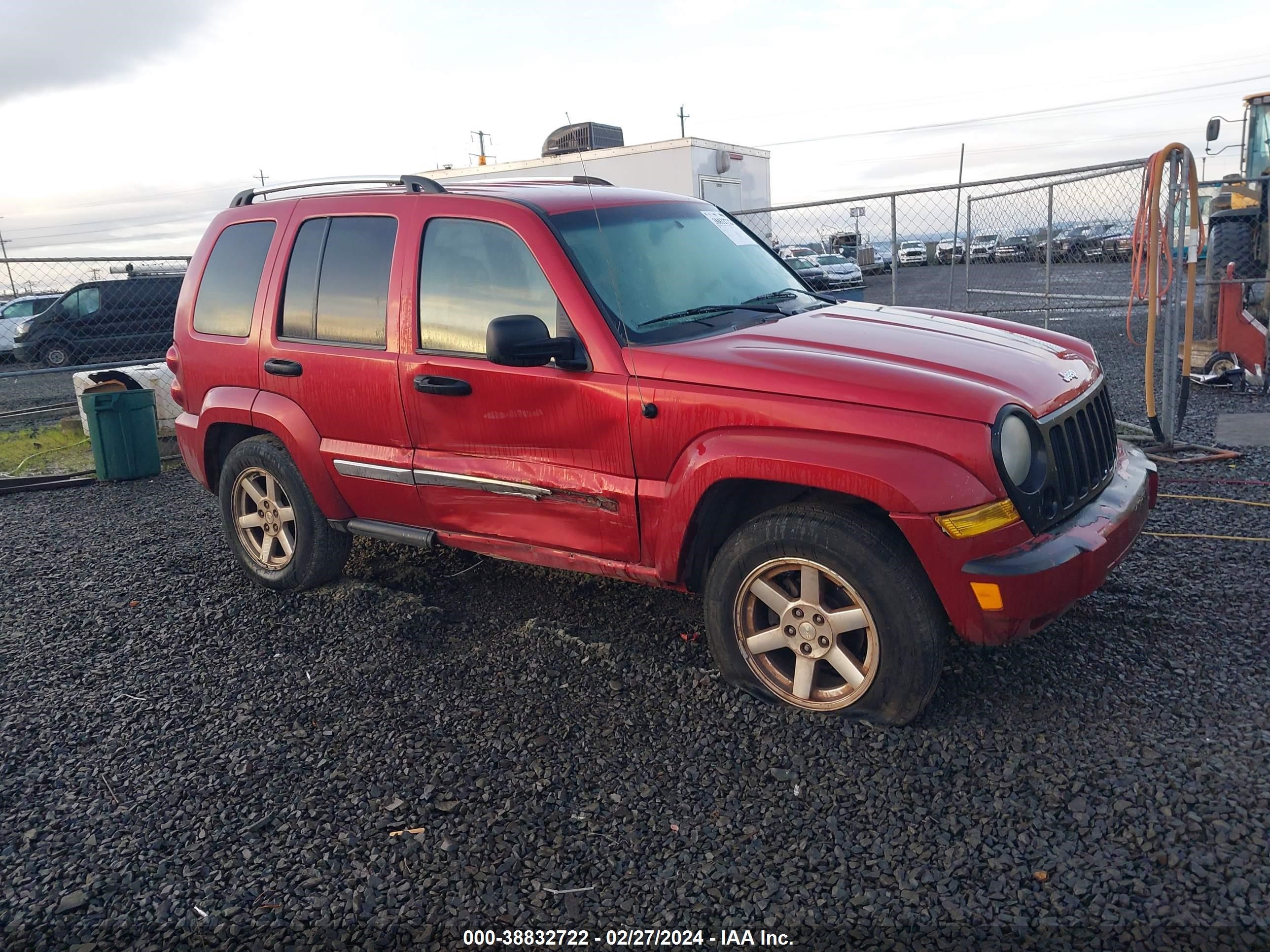 jeep liberty (north america) 2007 1j4gl58k67w632589