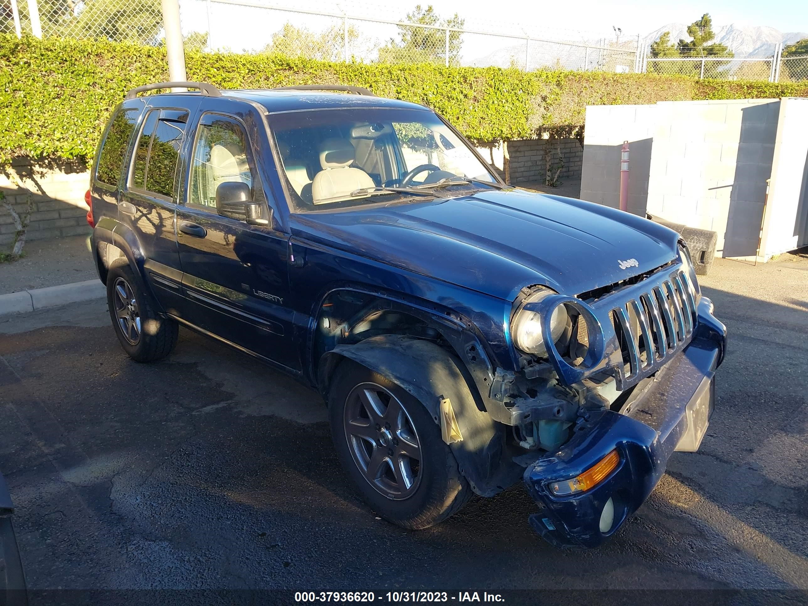 jeep liberty (north america) 2003 1j4gl58k73w584675