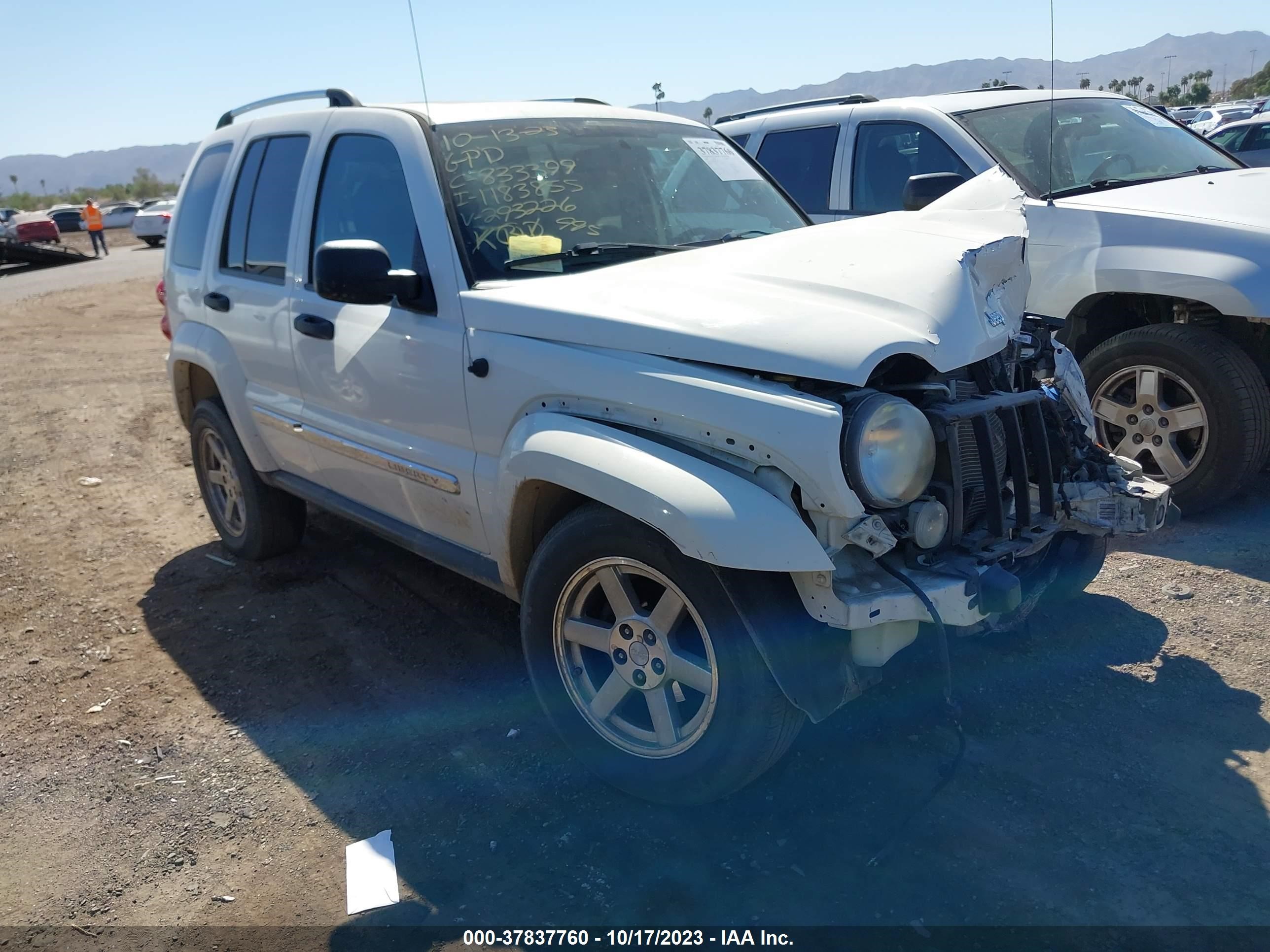 jeep liberty (north america) 2006 1j4gl58k76w293226