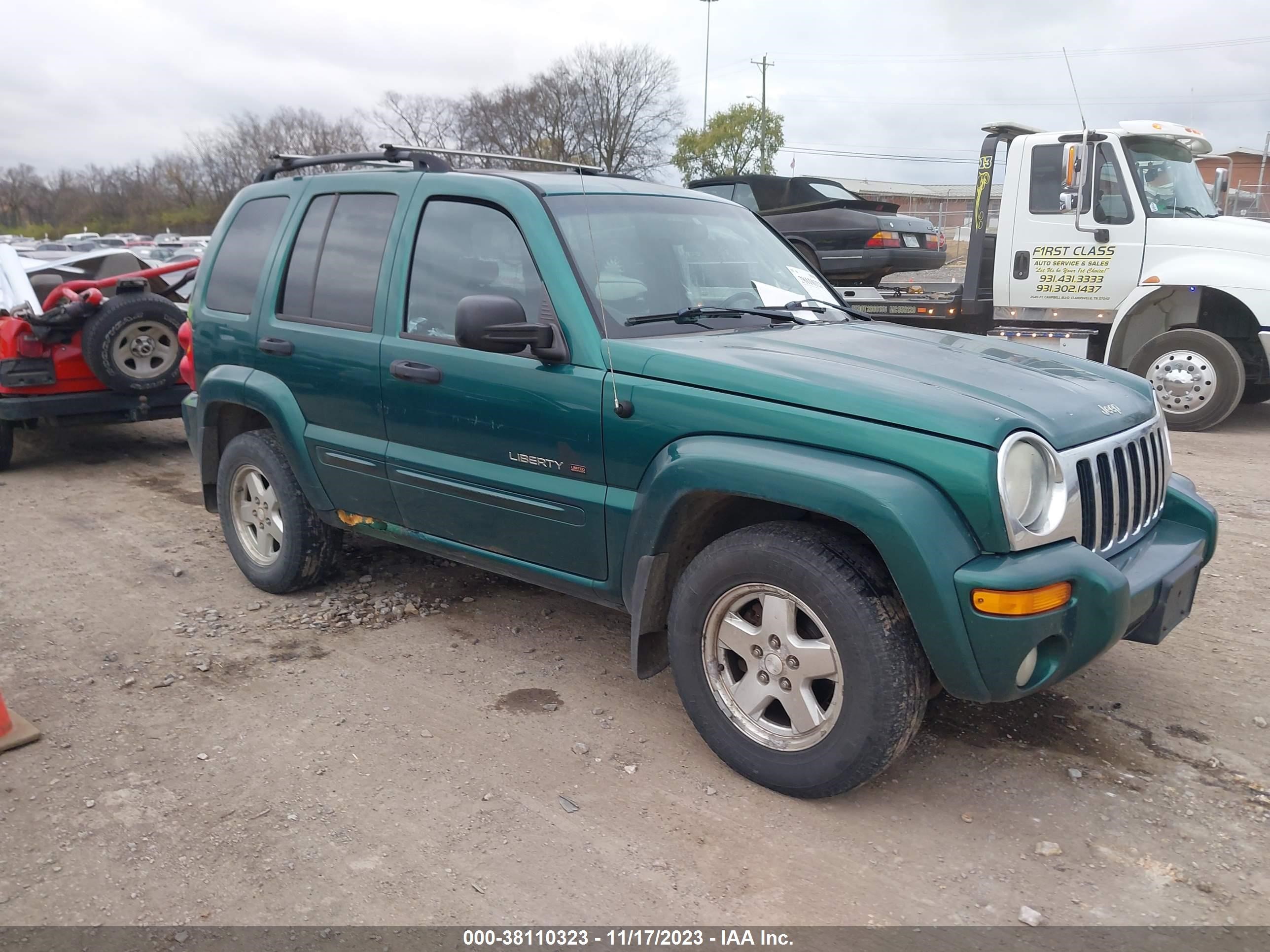 jeep liberty (north america) 2003 1j4gl58k83w723390