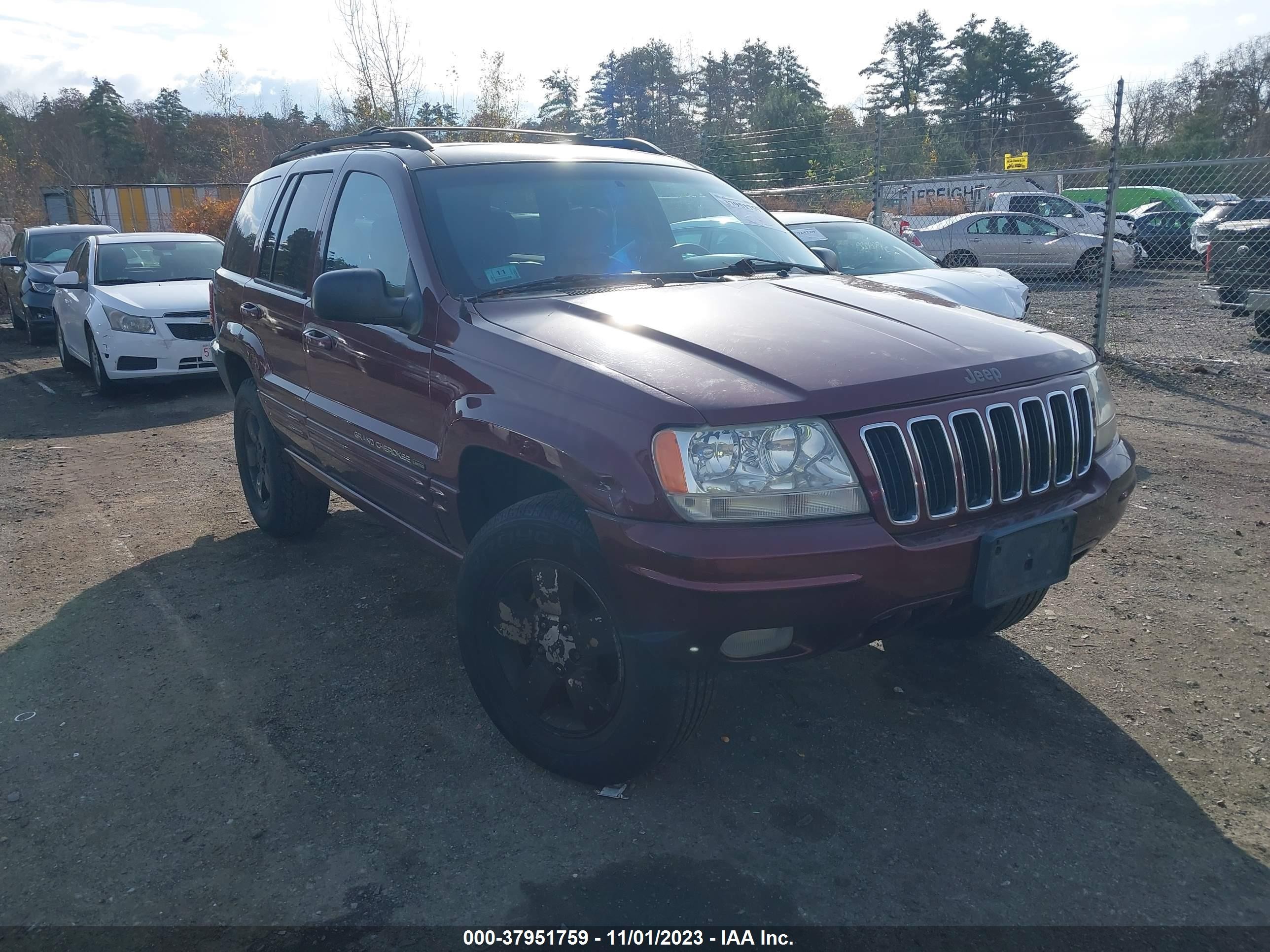 jeep grand cherokee 2001 1j4gw58n51c571326