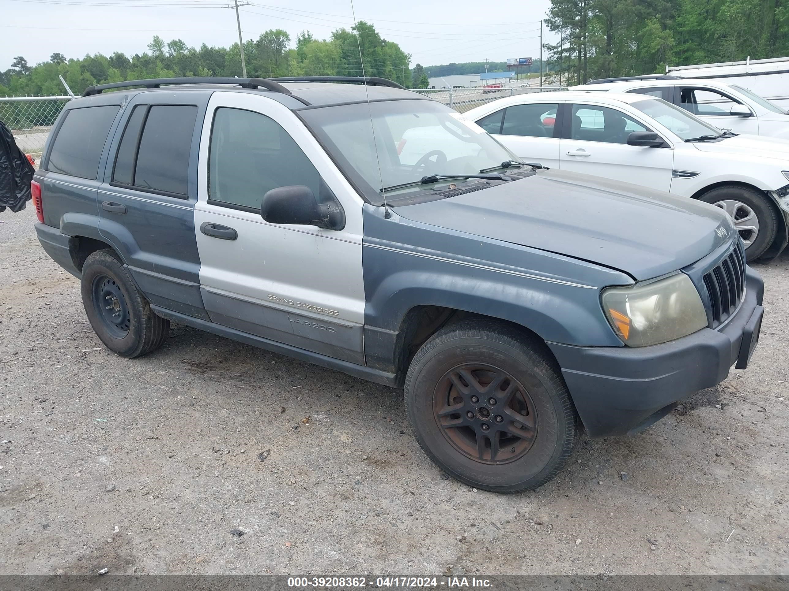 jeep grand cherokee 2004 1j4gx48s14c359945