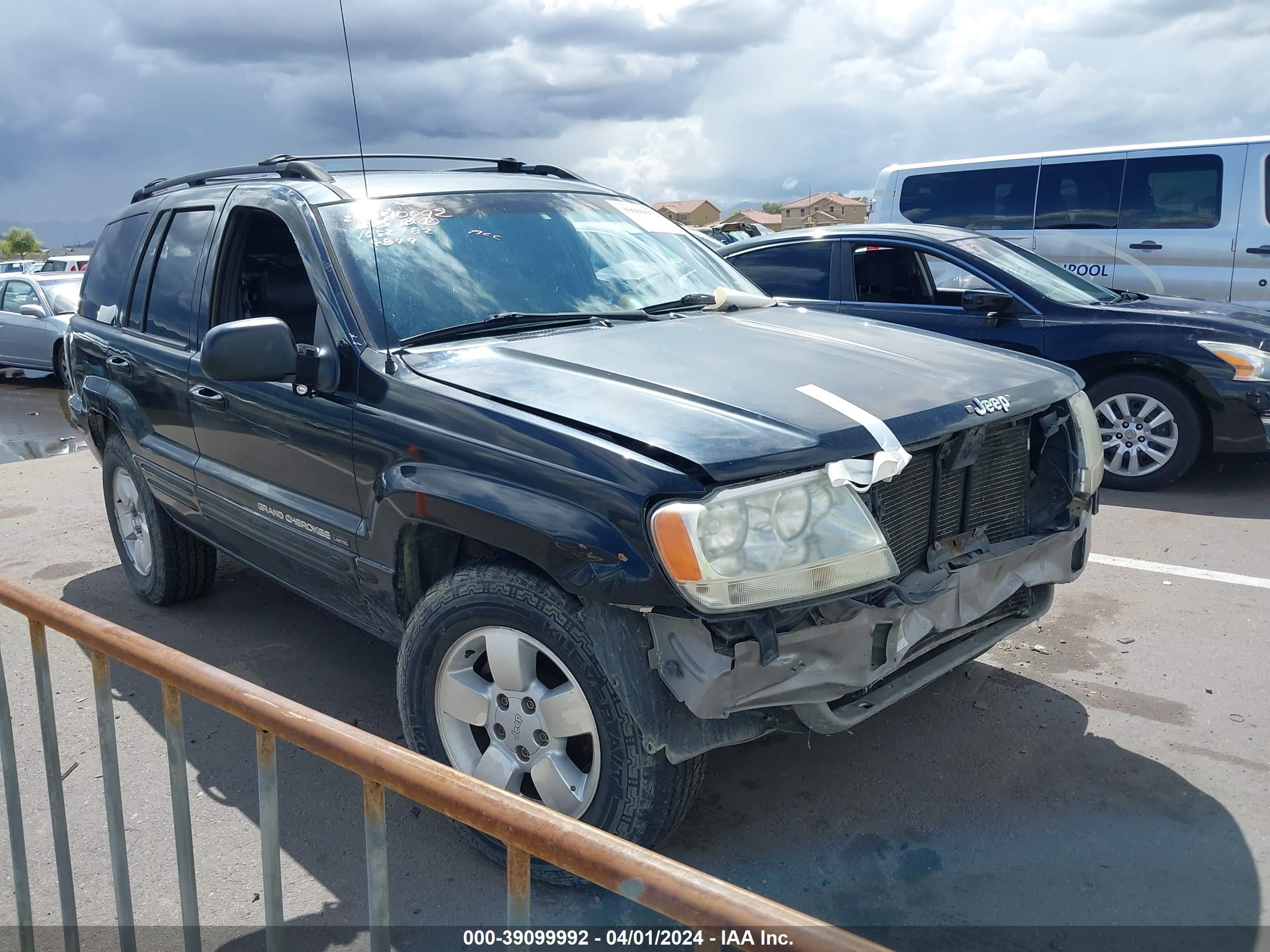 jeep grand cherokee 2001 1j4gx58s91c564849