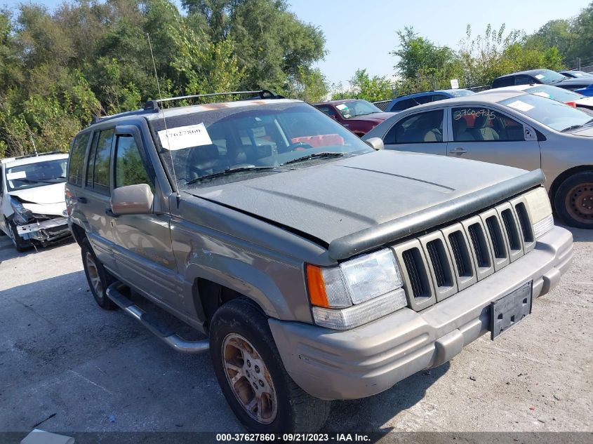 jeep grand cherokee 1996 1j4gz78s8tc216694