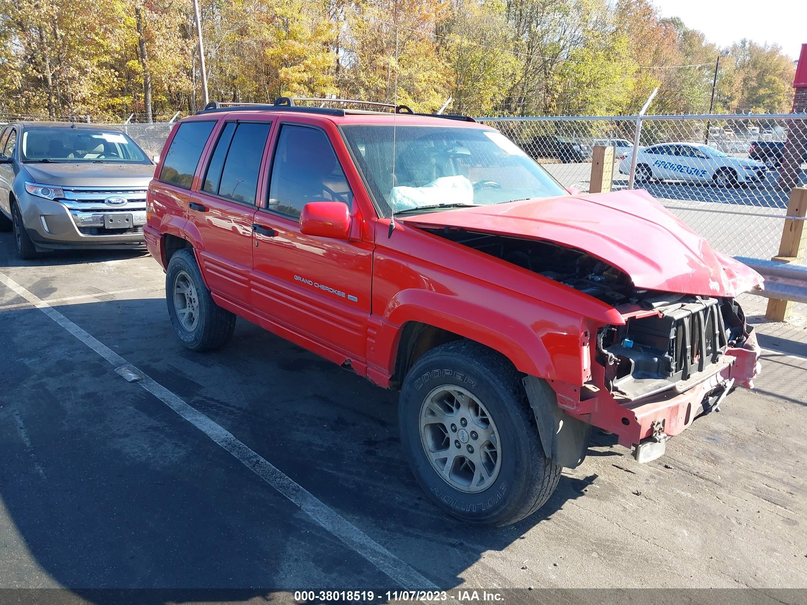 jeep grand cherokee 1998 1j4gz78y1wc194997