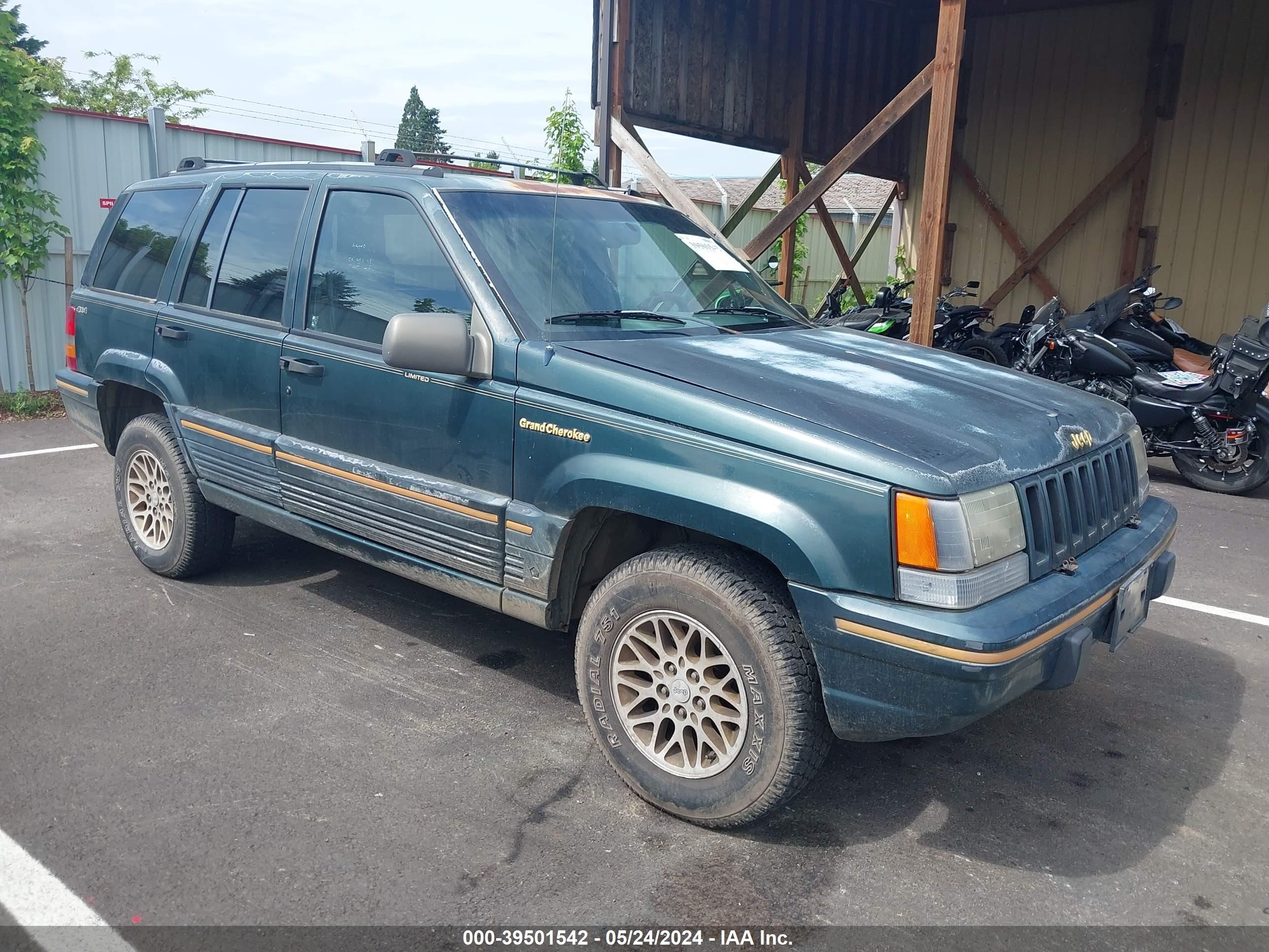 jeep grand cherokee 1993 1j4gz78y3pc647969