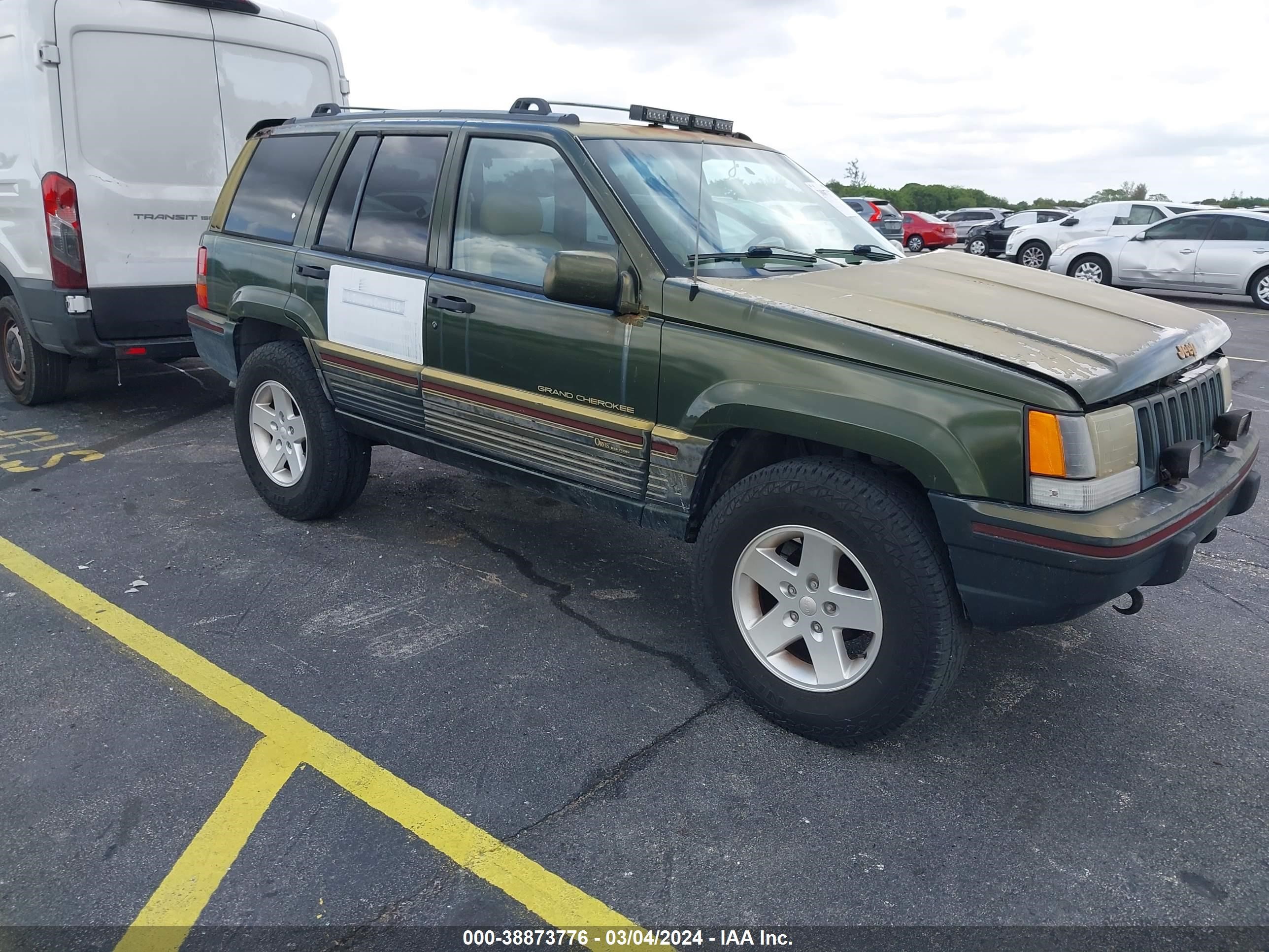 jeep grand cherokee 1995 1j4gz78y4sc667866