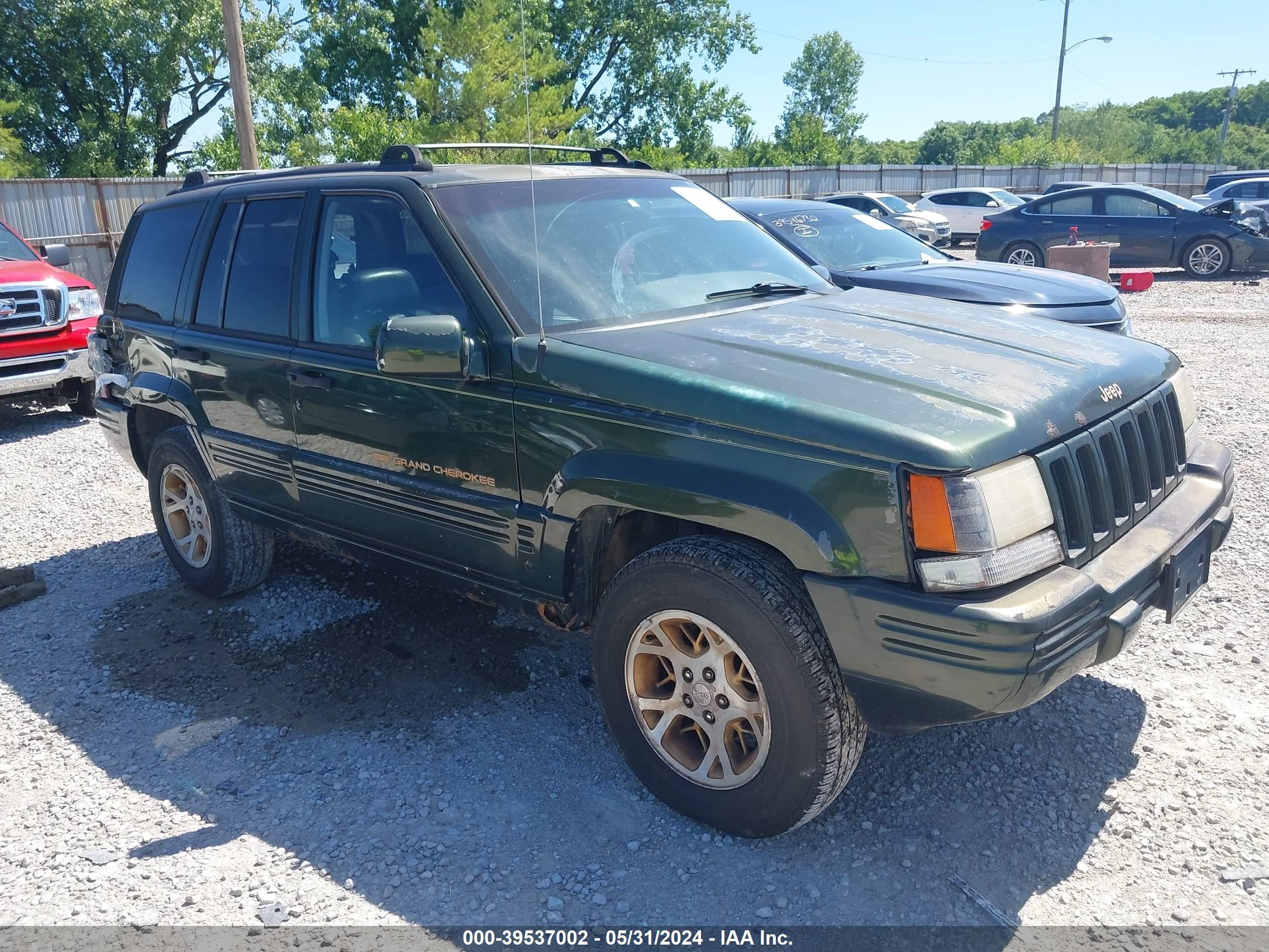 jeep grand cherokee 1996 1j4gz78y8tc189596