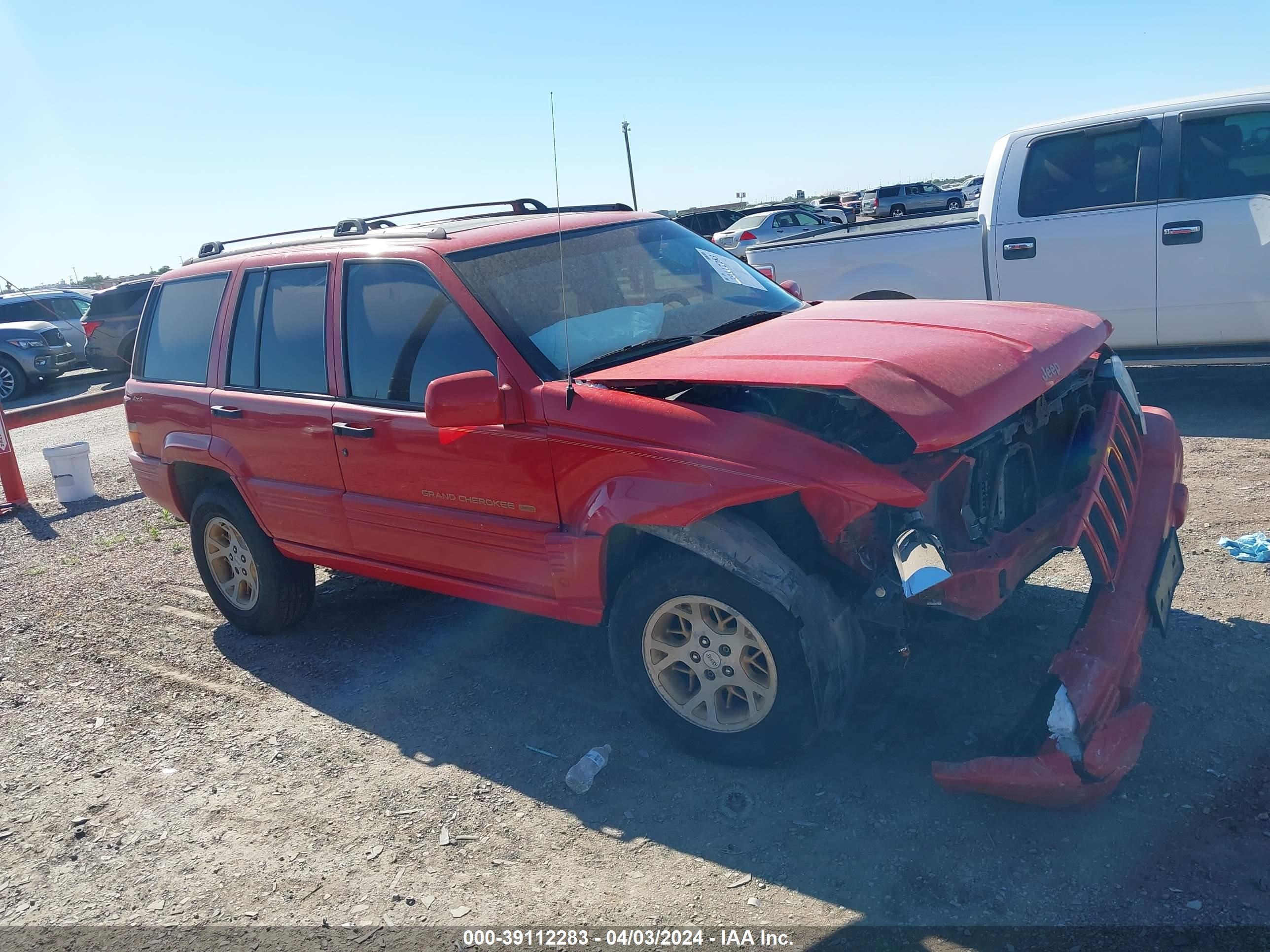 jeep grand cherokee 1996 1j4gz78y9tc373719