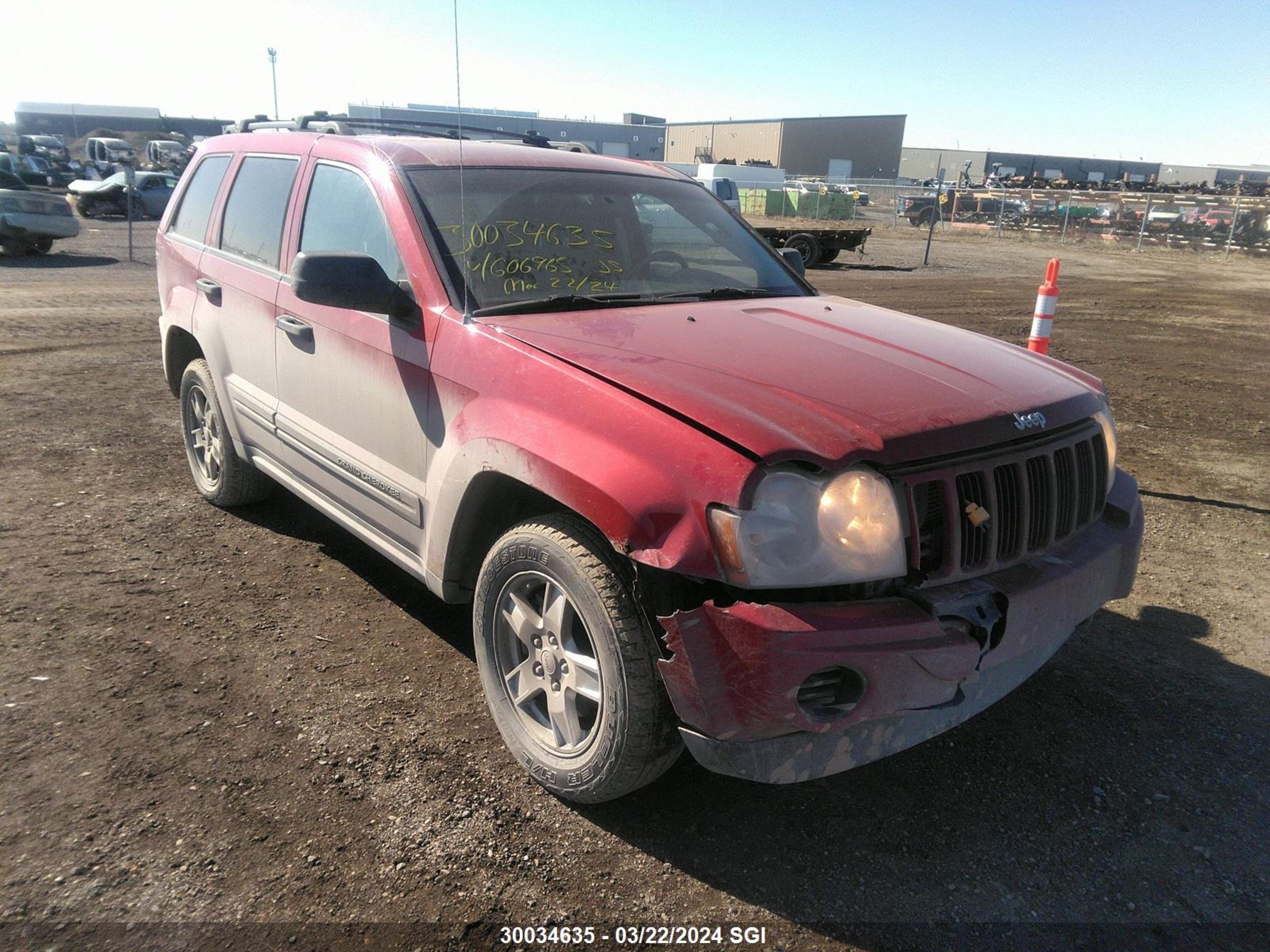 jeep grand cherokee 2005 1j4hr48n25c606965