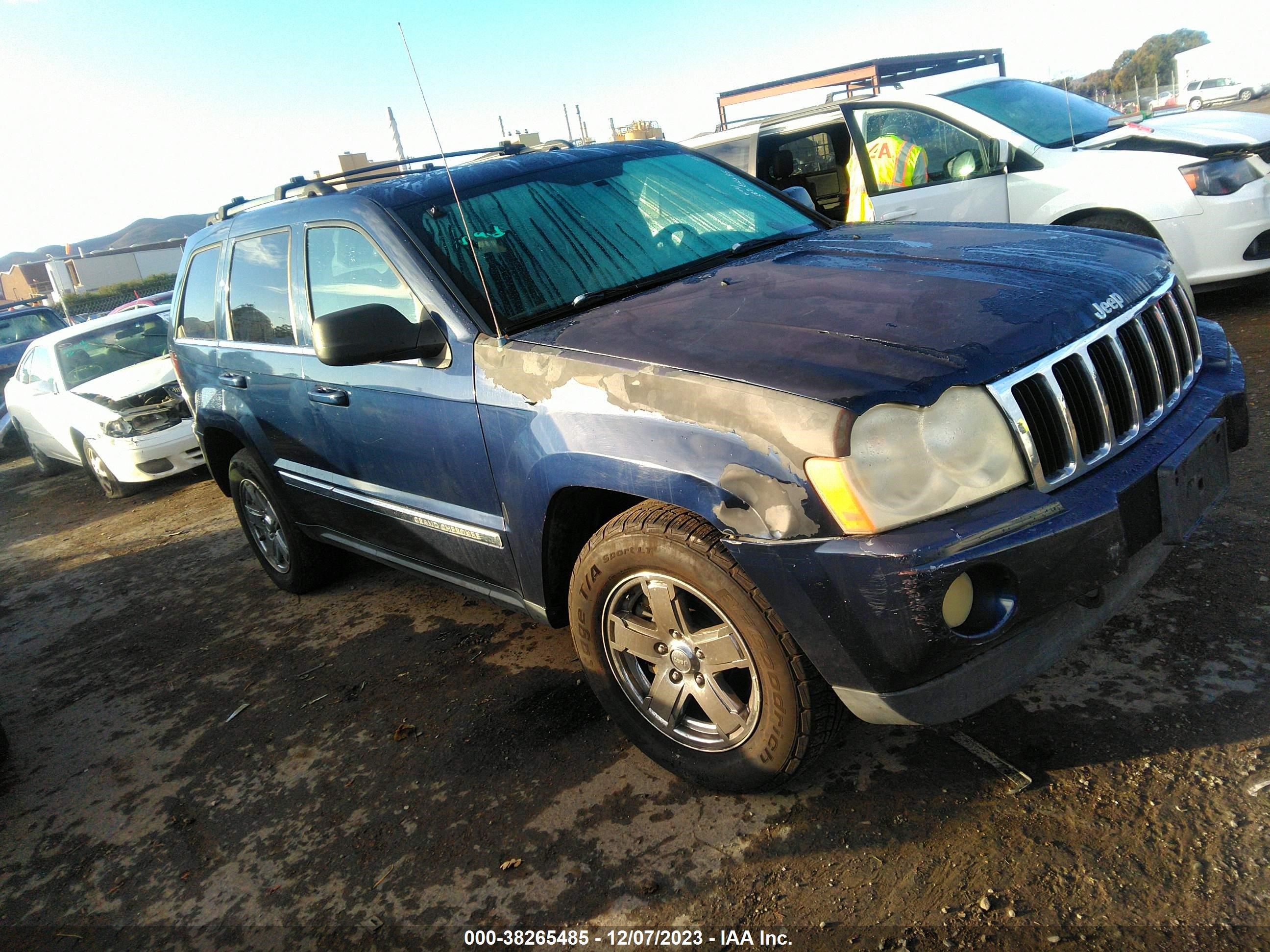 jeep grand cherokee 2005 1j4hr58255c677542