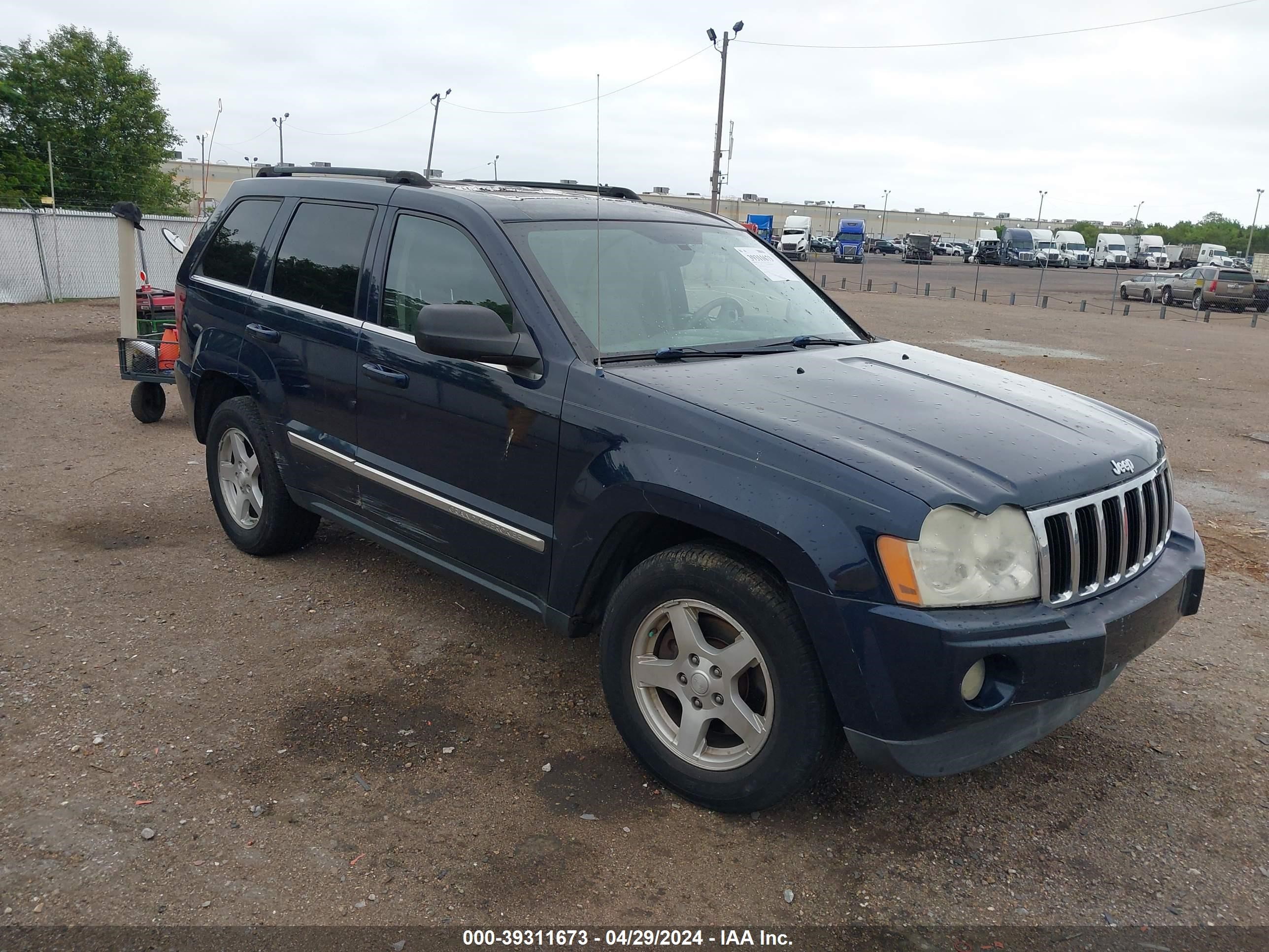 jeep grand cherokee 2006 1j4hr58n66c184934