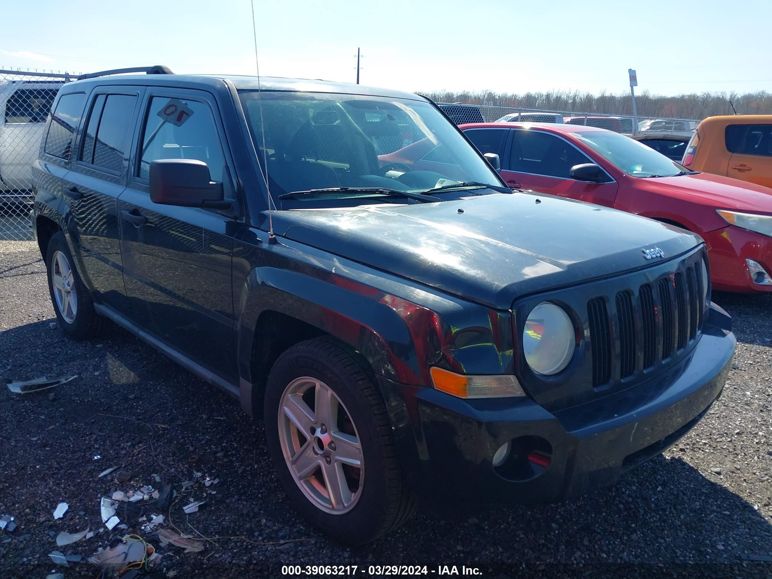 jeep liberty (patriot) 2010 1j4nt1gb1ad624257